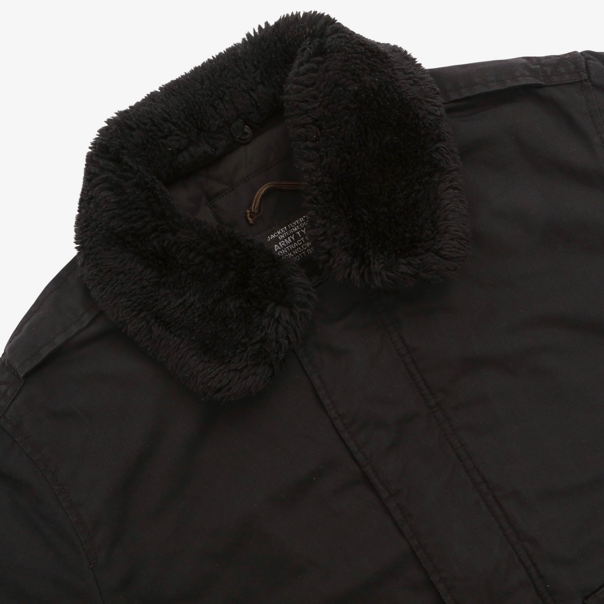 Air Black Bomber Flight Jacket
