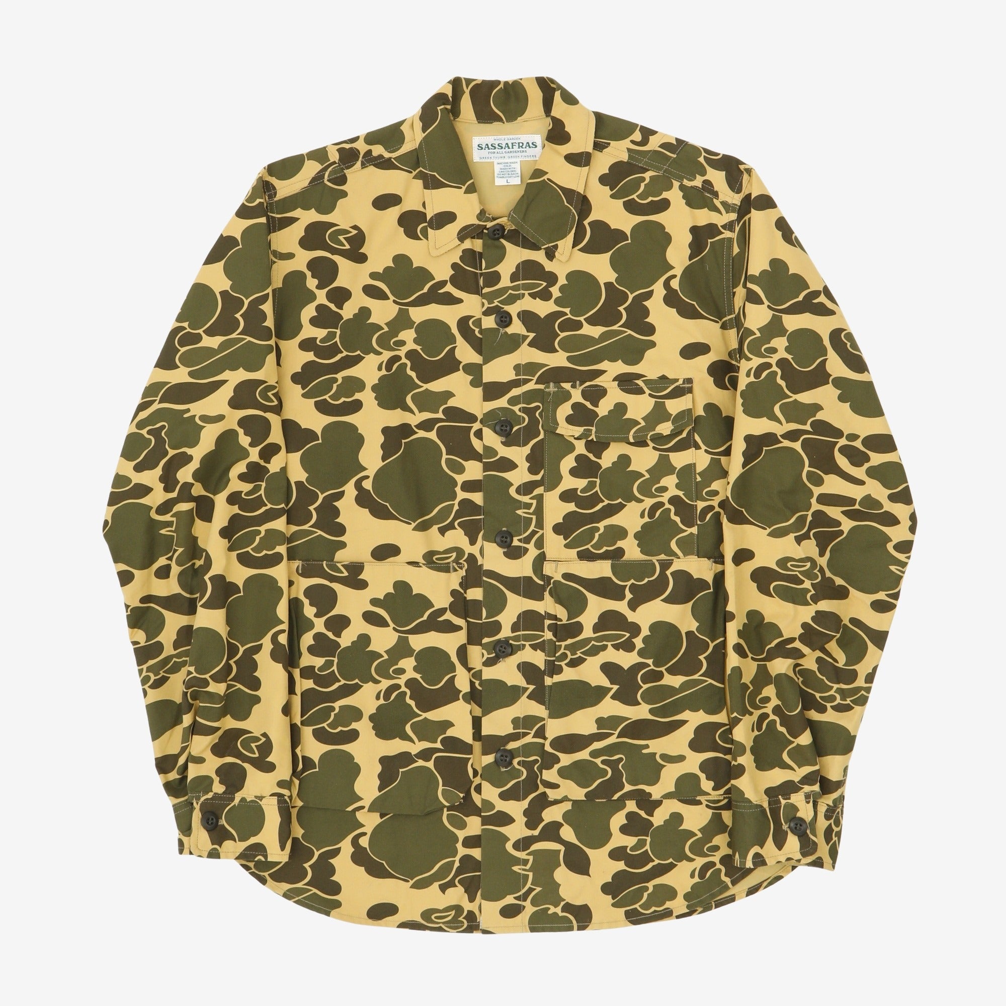 Camo Shirt Jacket