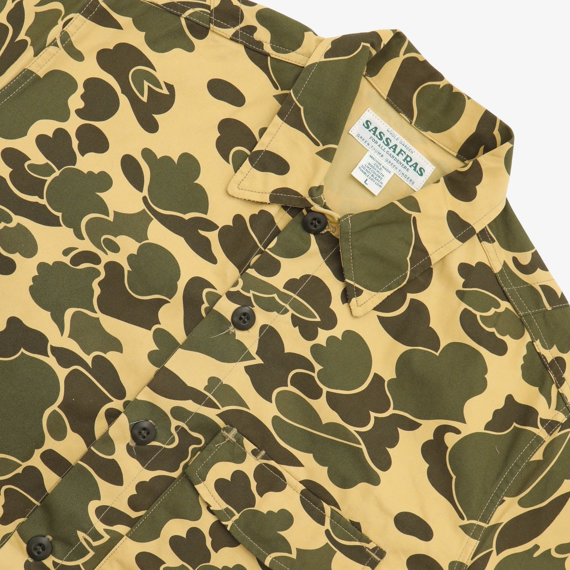 Camo Shirt Jacket