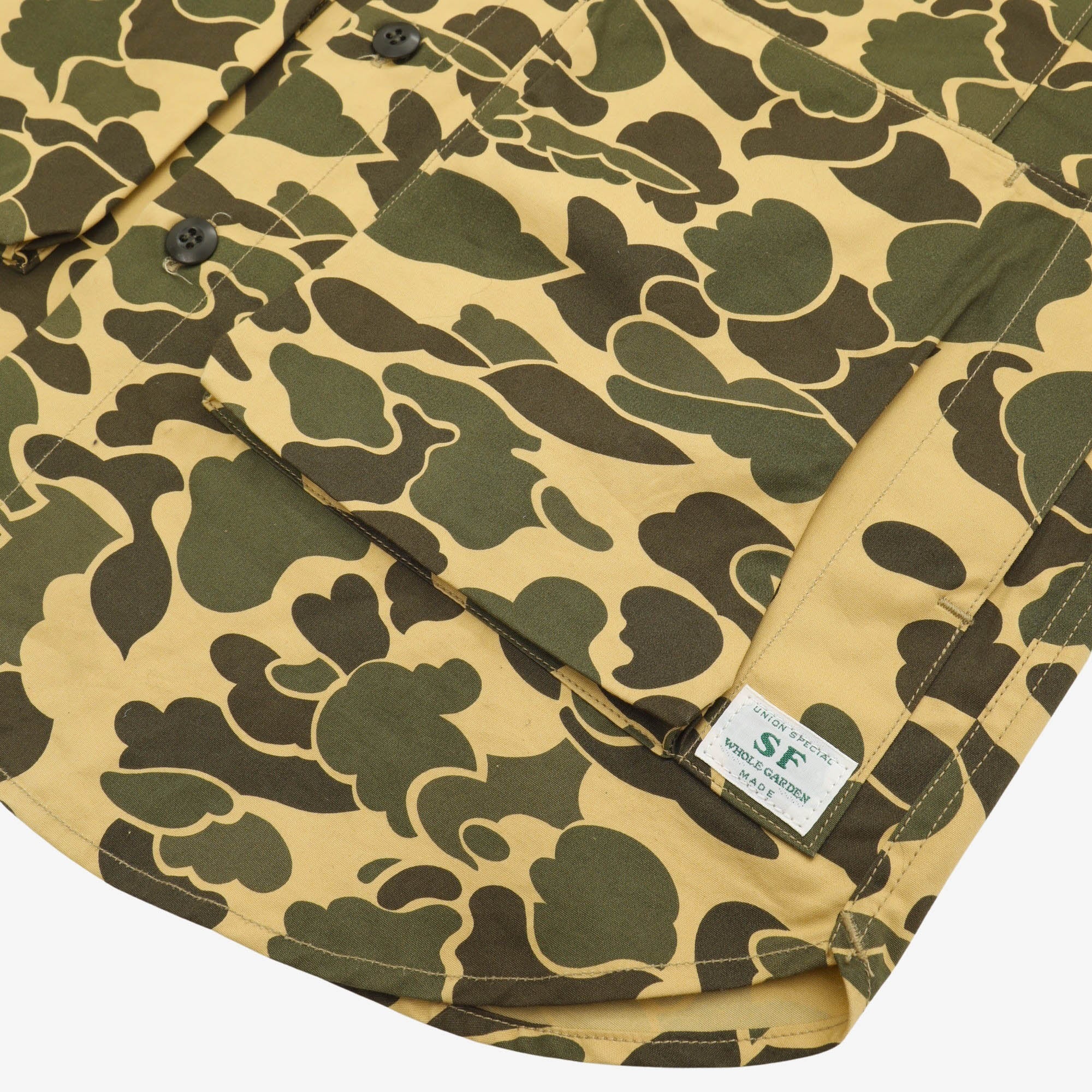Camo Shirt Jacket