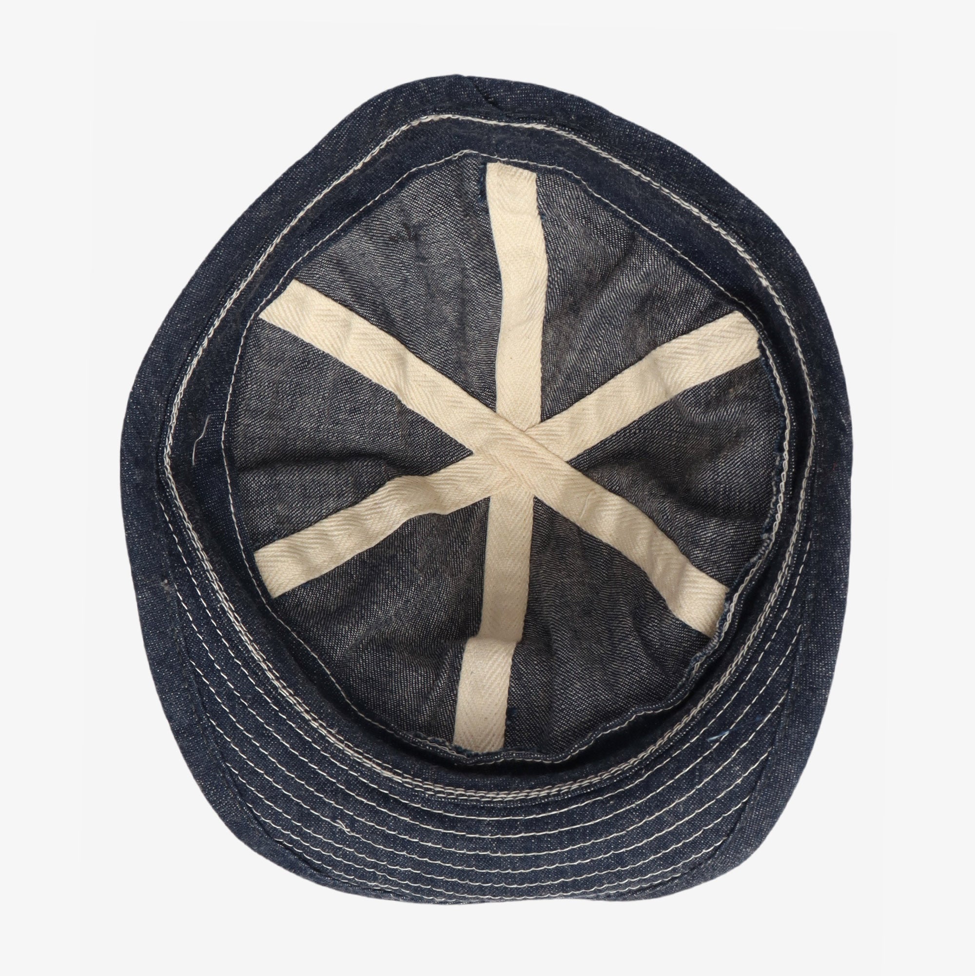 Denim Army Hat