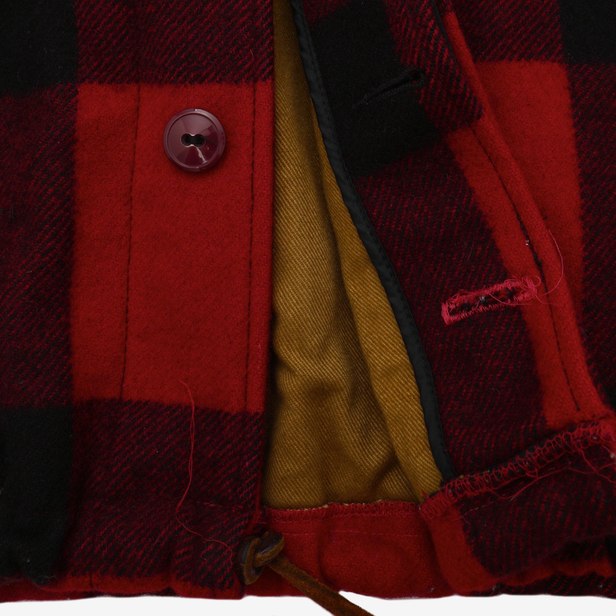 Vintage Buffalo Plaid Hunting Jacket