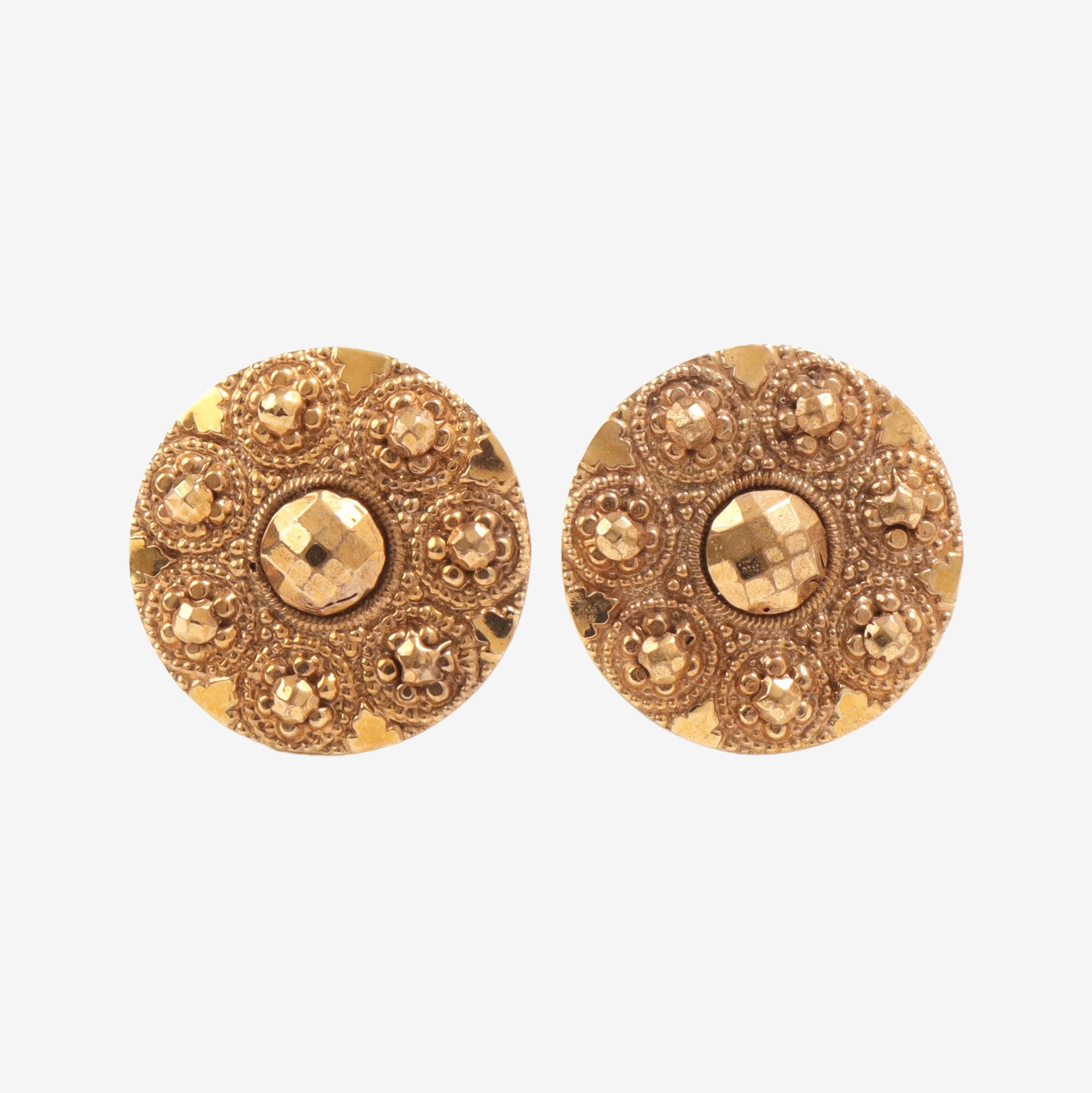 Gold Plated Brass Cufflinks
