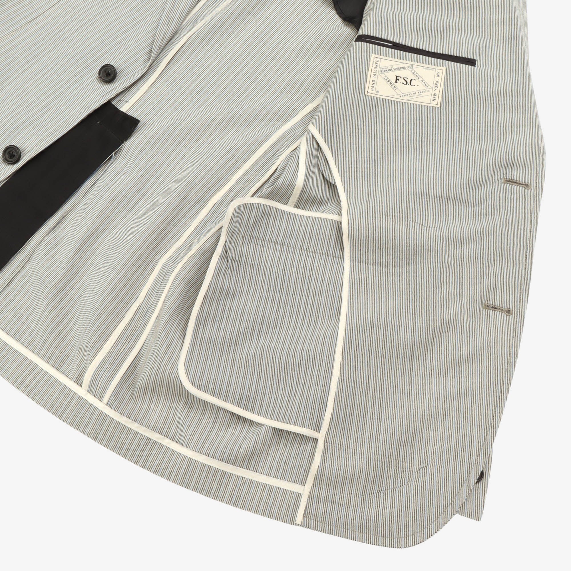 Striped Wool Suit