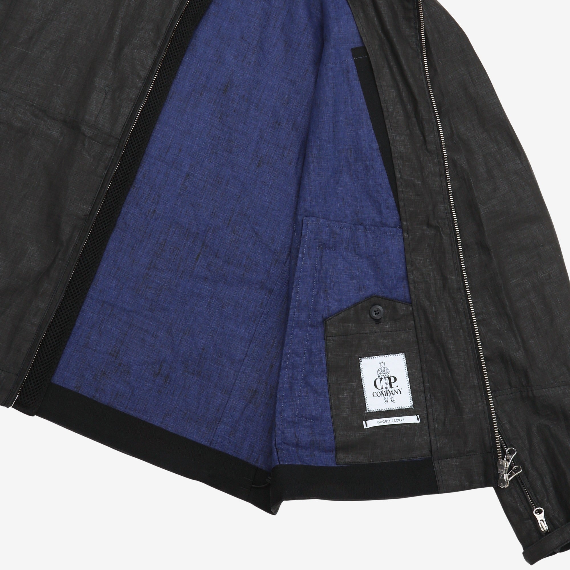 CH Linen Goggle Bomber