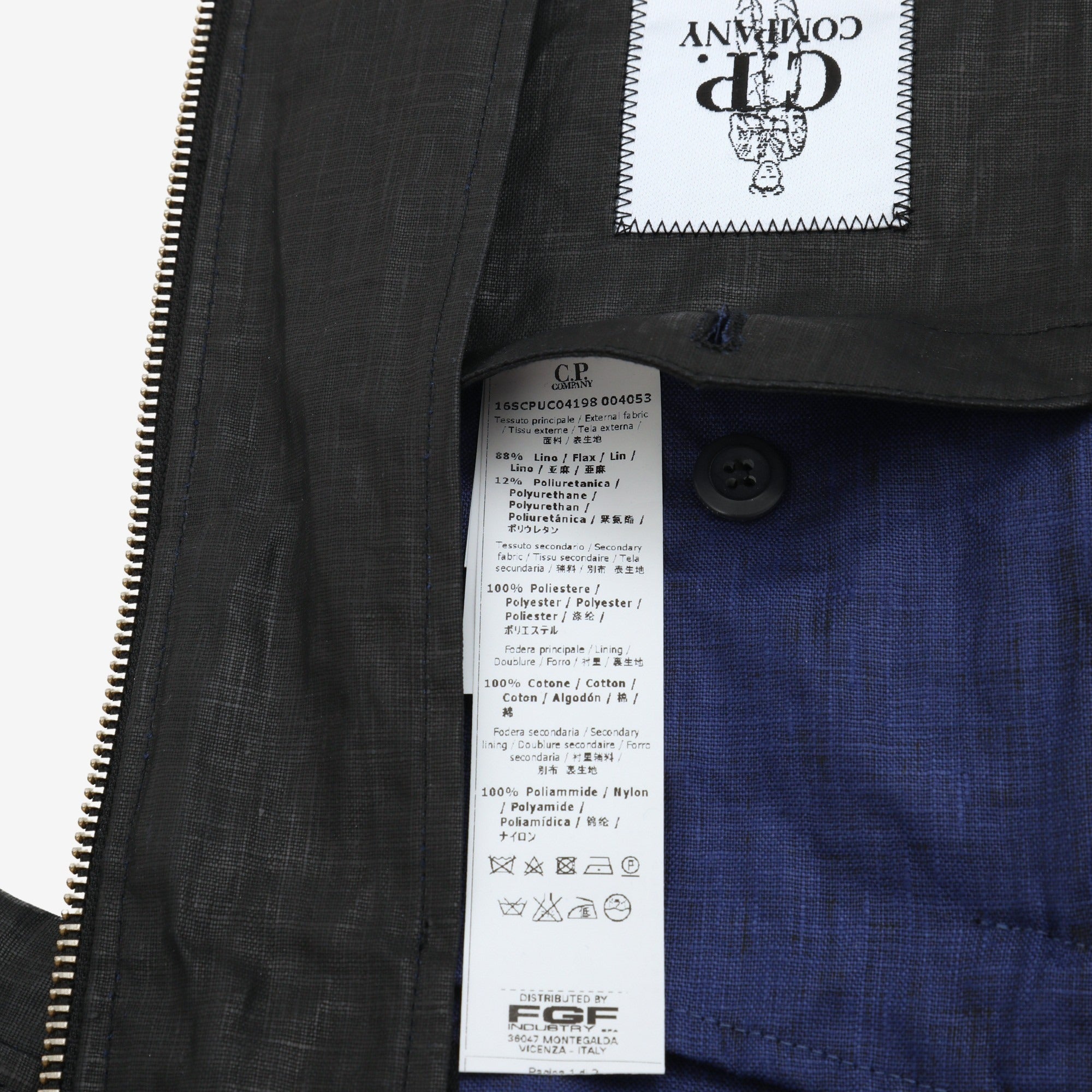 CH Linen Goggle Bomber