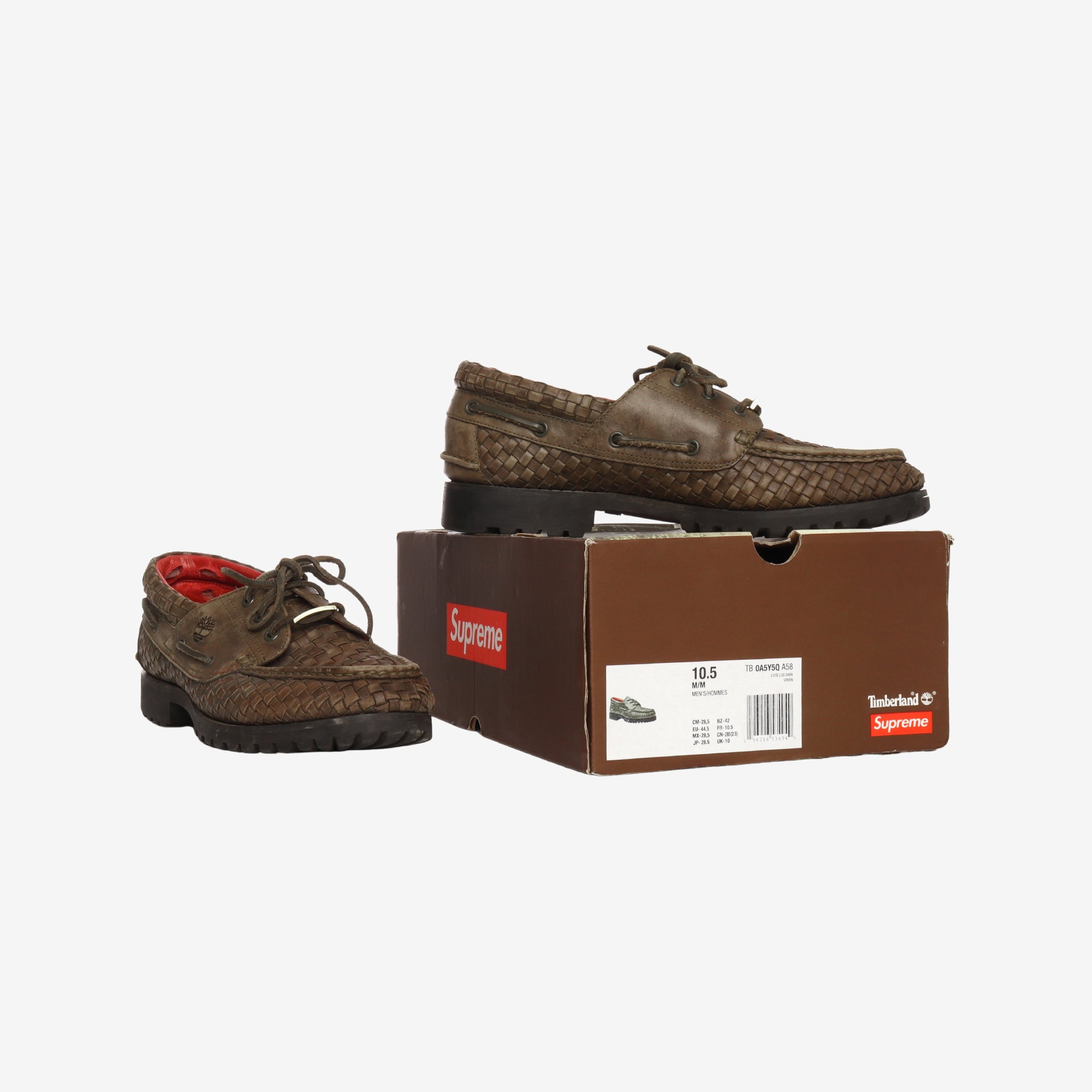 Supreme Woven 3 Eye Lug Shoe