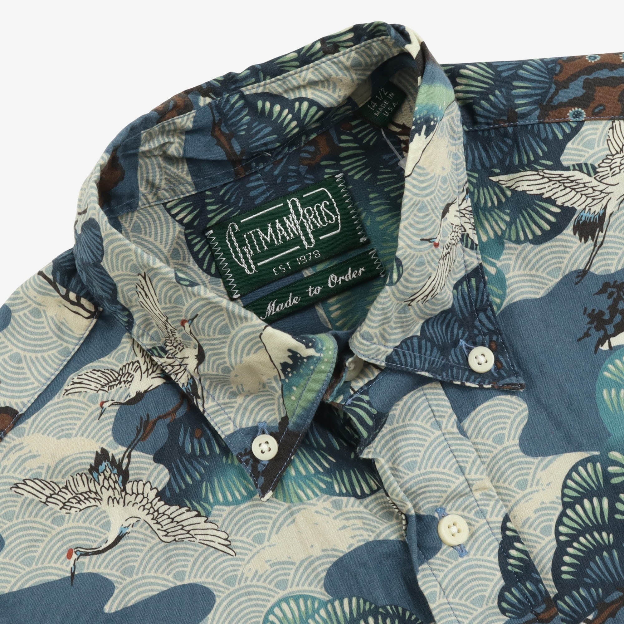 Japanese Print BD PO Shirt