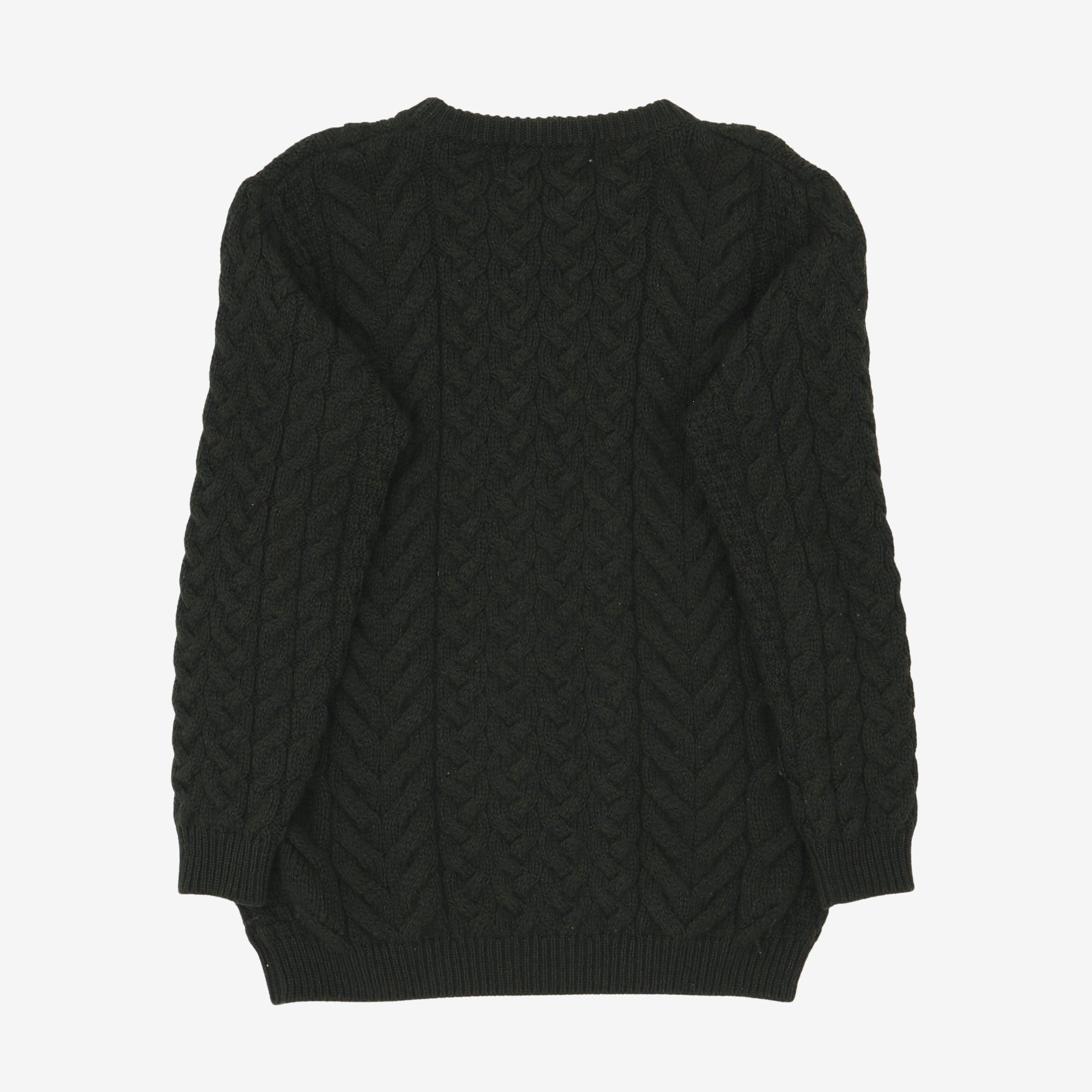 Cable Knit Wool Sweater