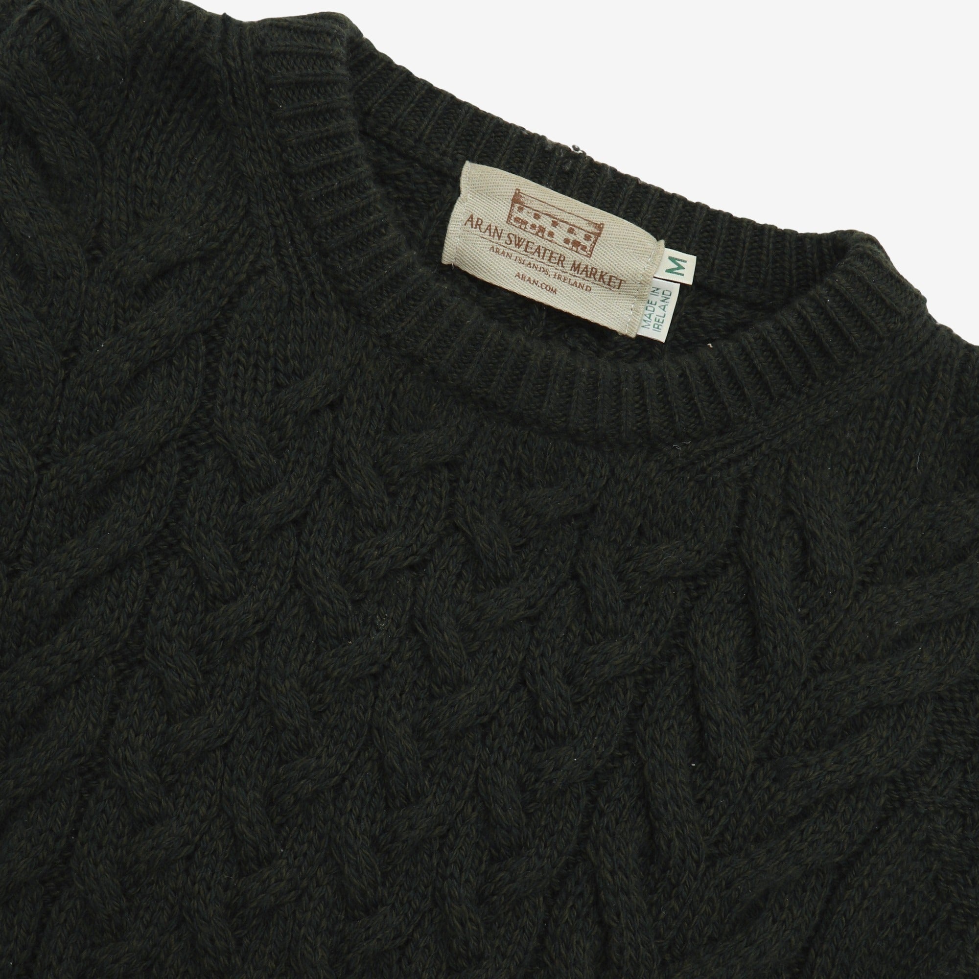 Cable Knit Wool Sweater