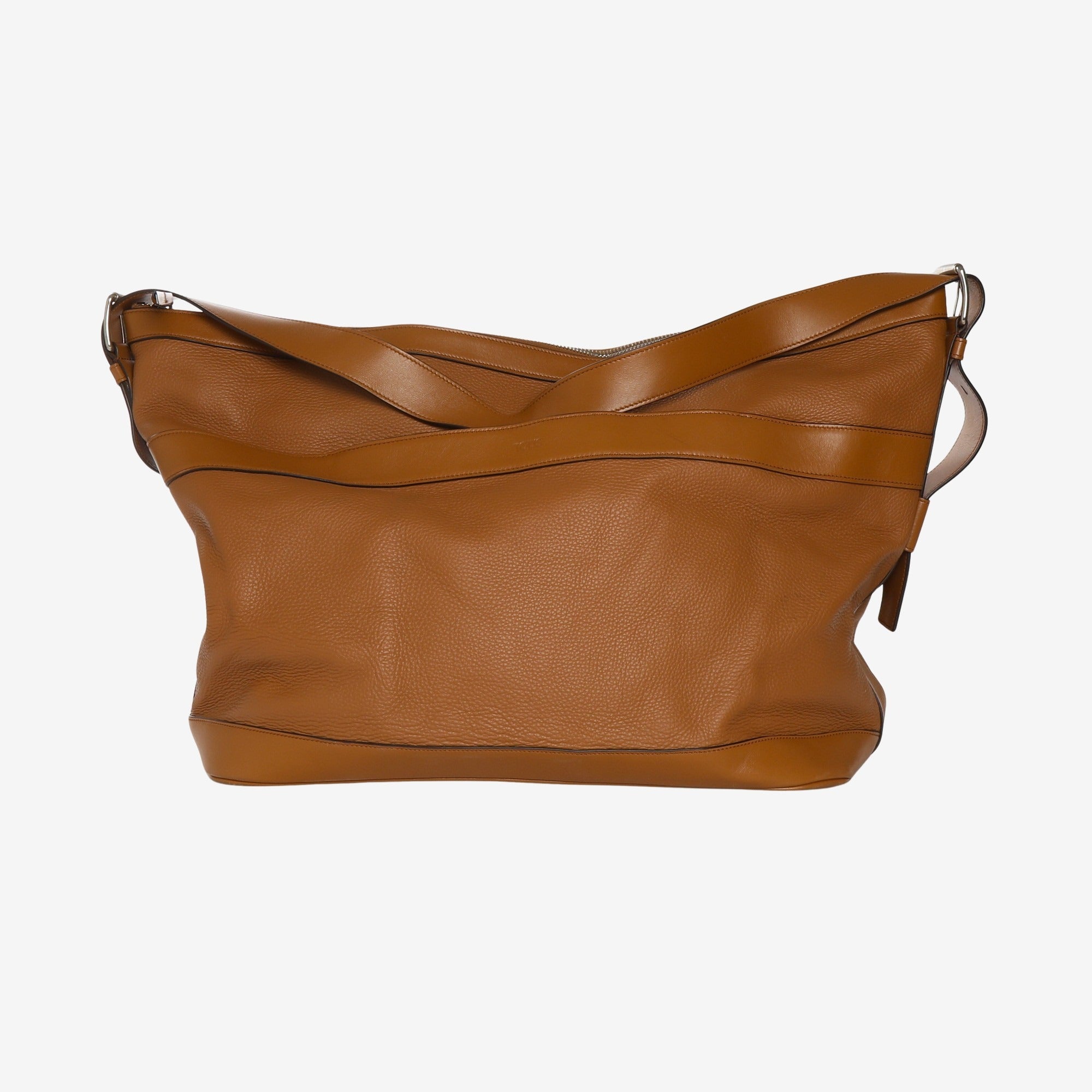 Grained Leather Holdall Bag
