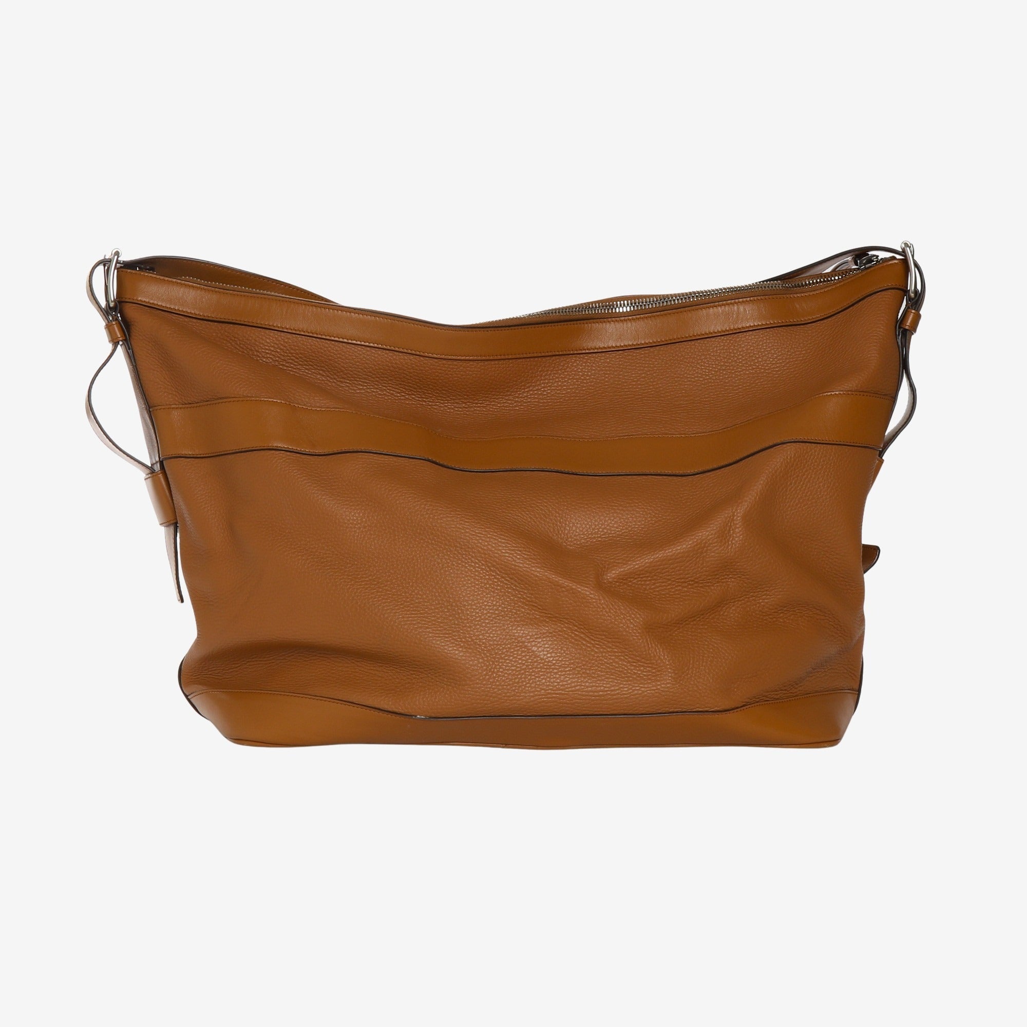 Grained Leather Holdall Bag