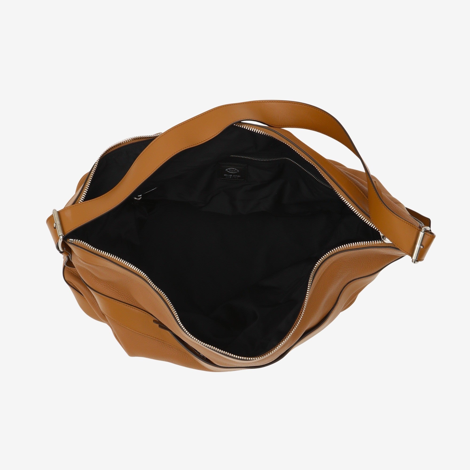 Grained Leather Holdall Bag