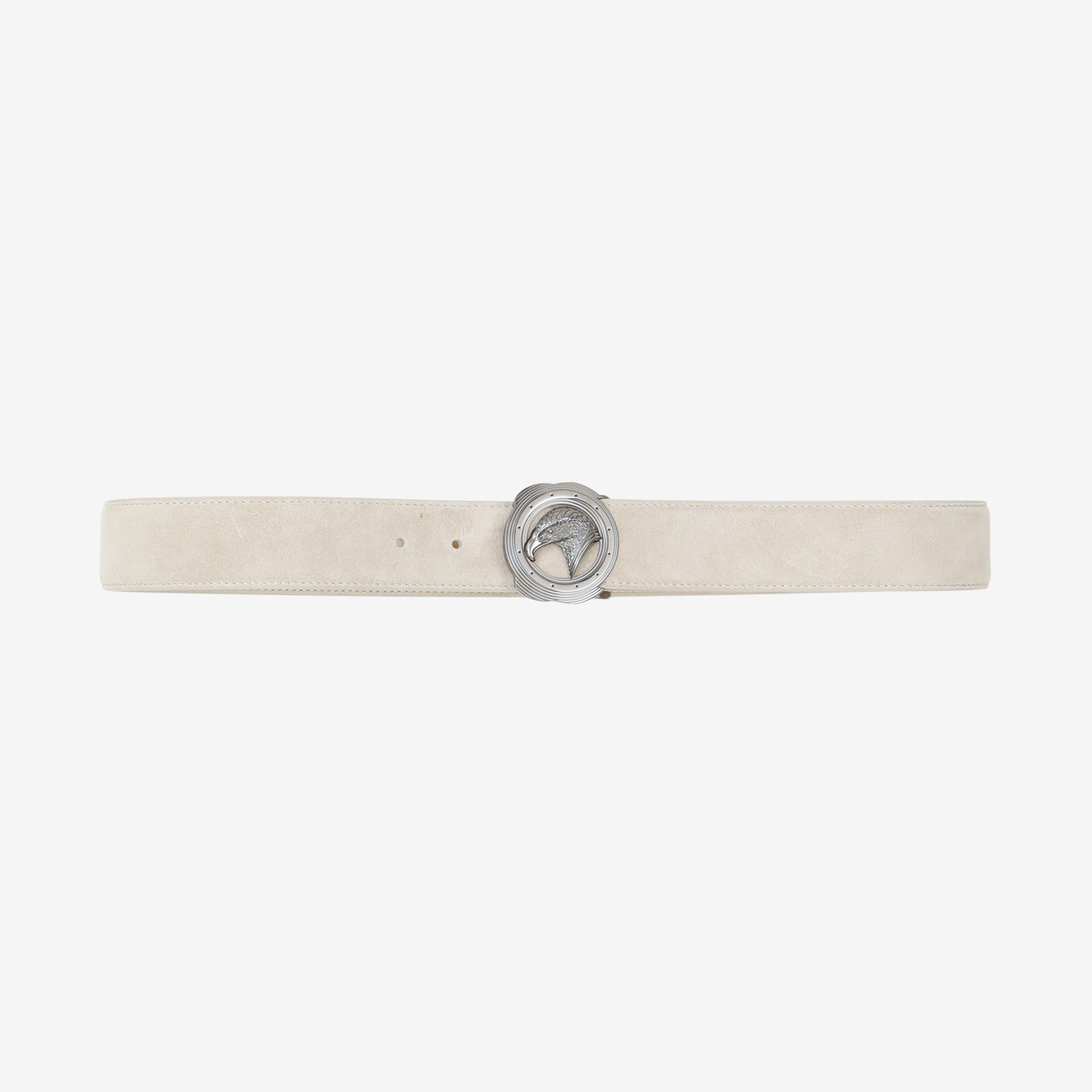 Suede Buckle Belt