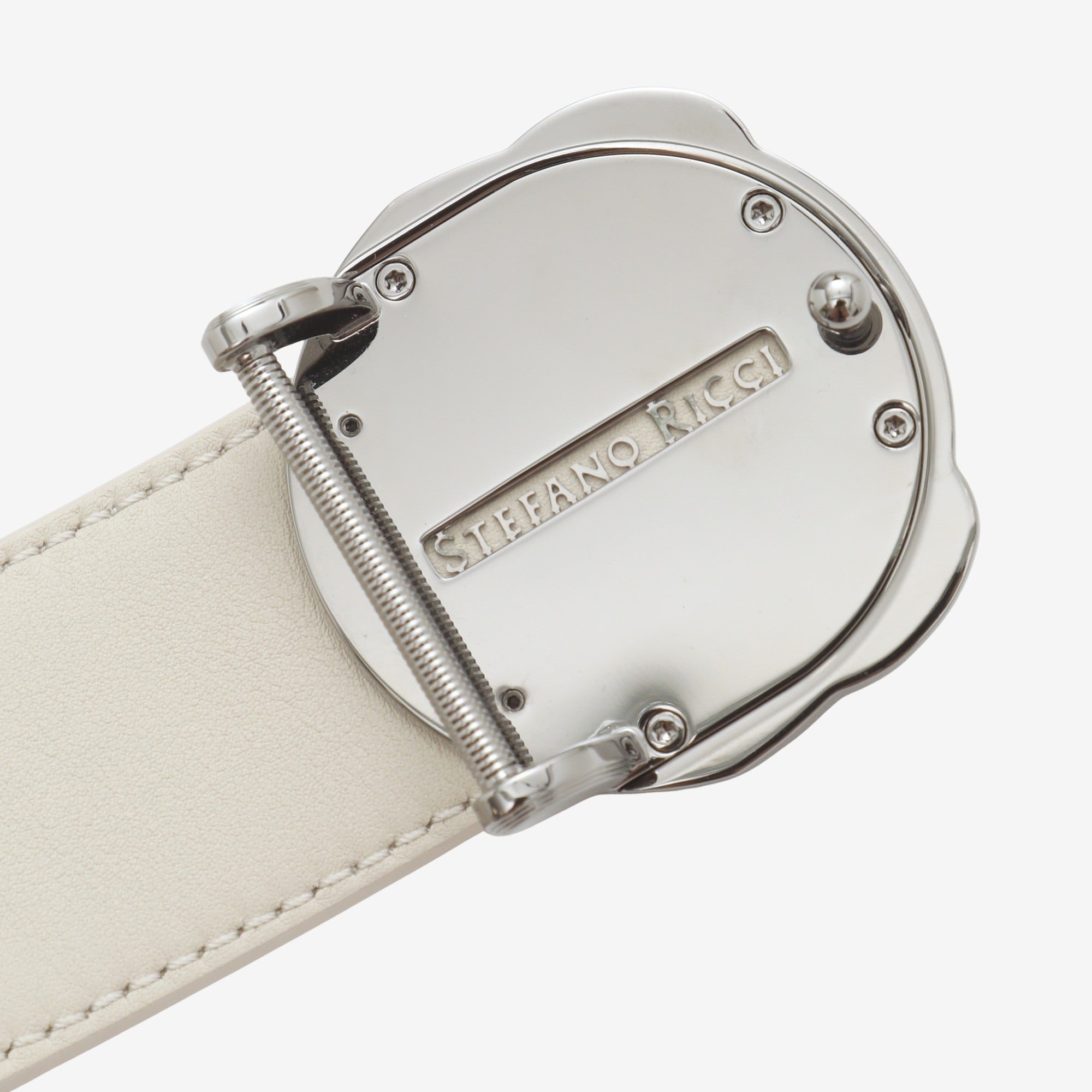 Suede Buckle Belt