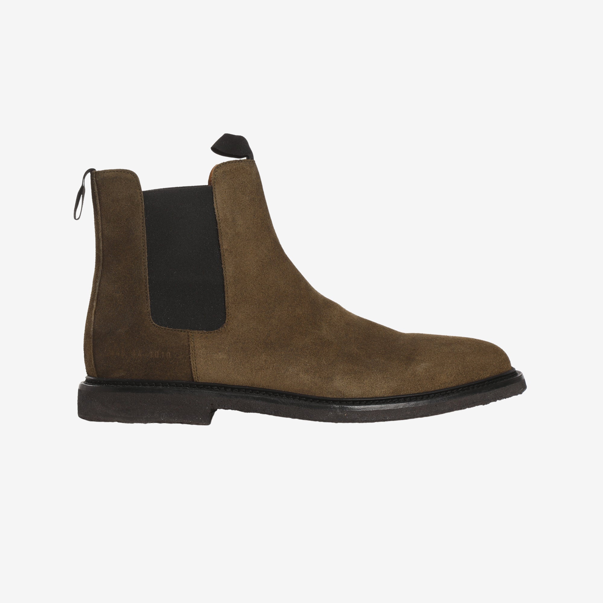 Waxed Suede Chelsea Boots