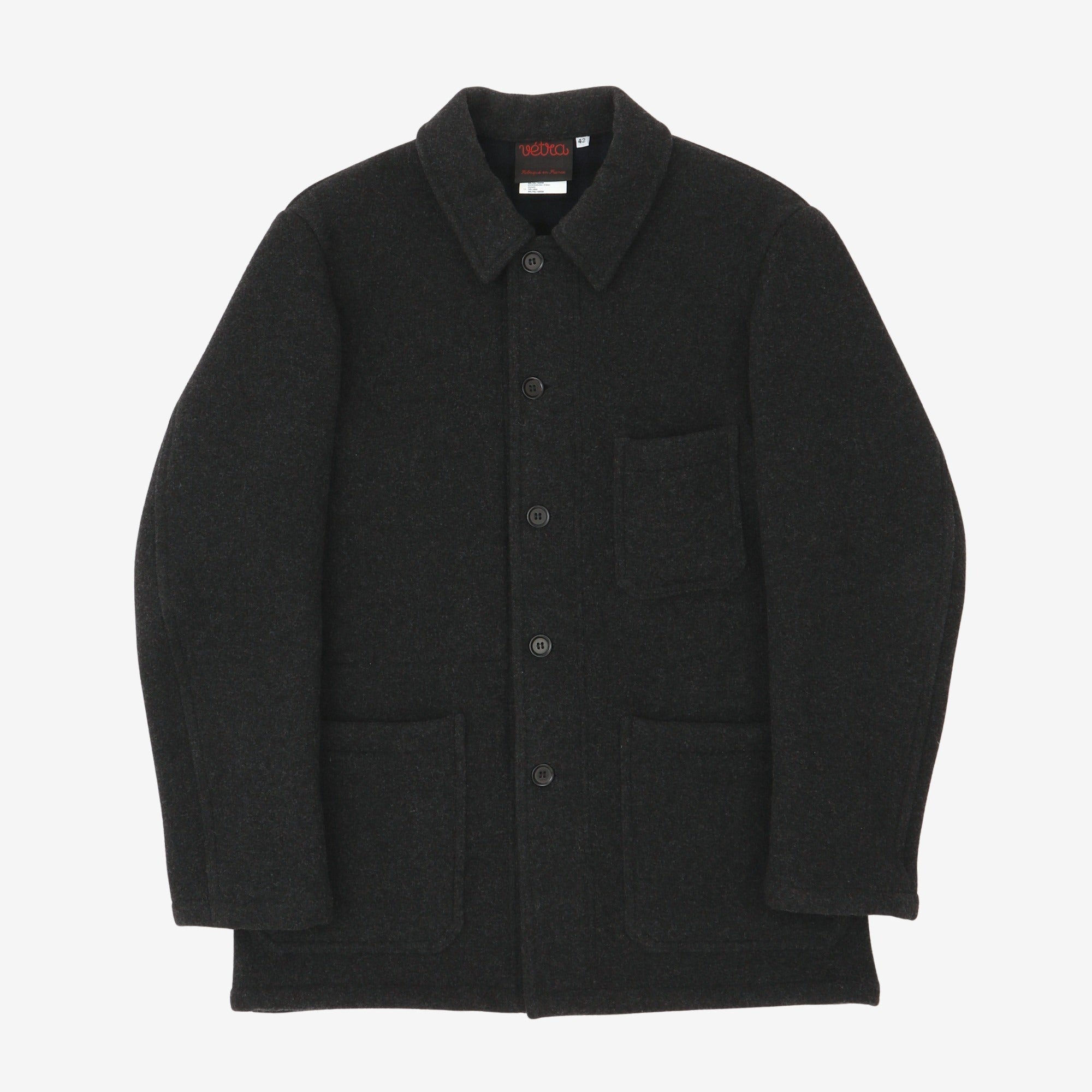 Double-face Melton Jacket