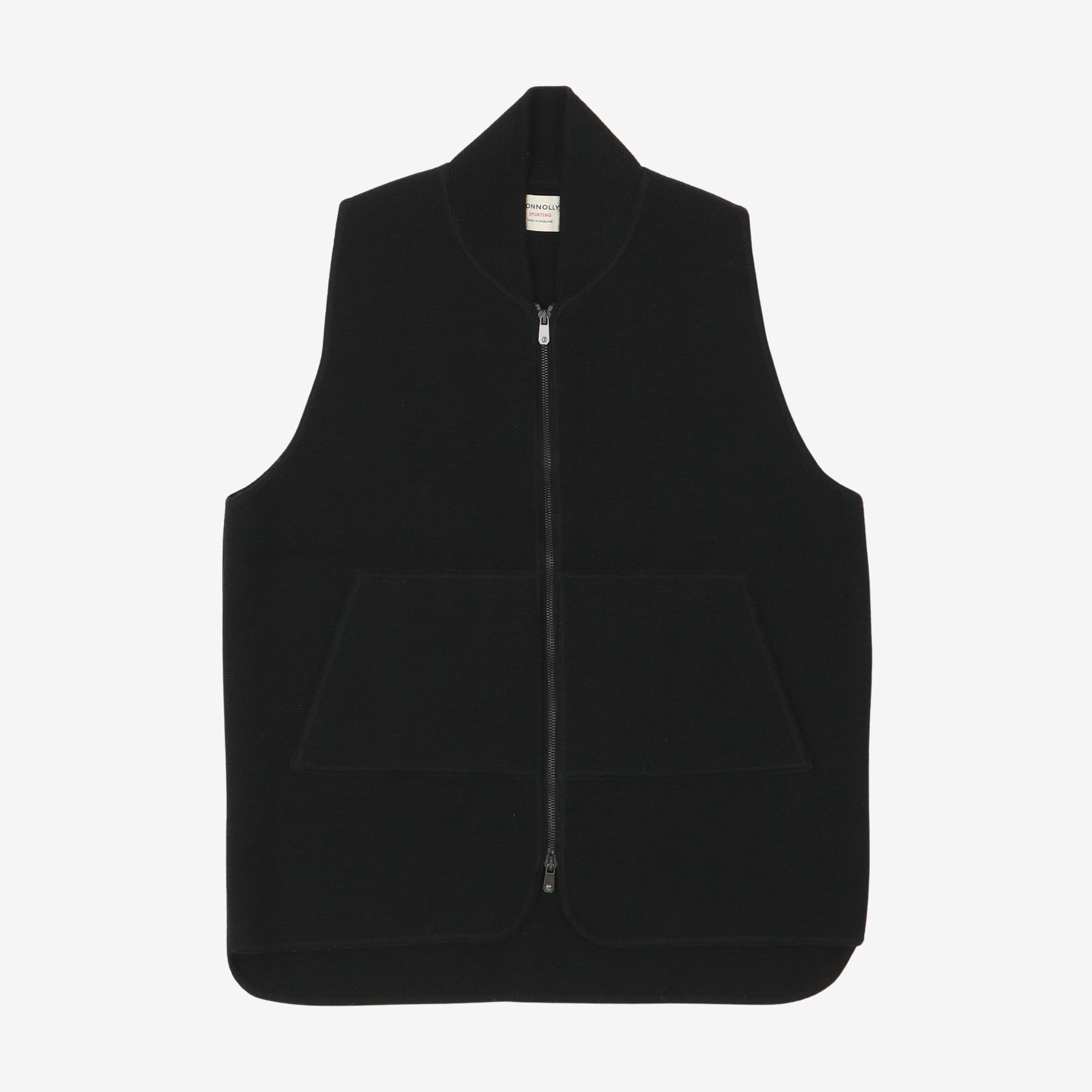 Wool Drop Back Car Vest