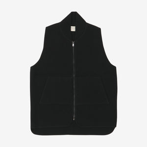 Wool Drop Back Car Vest