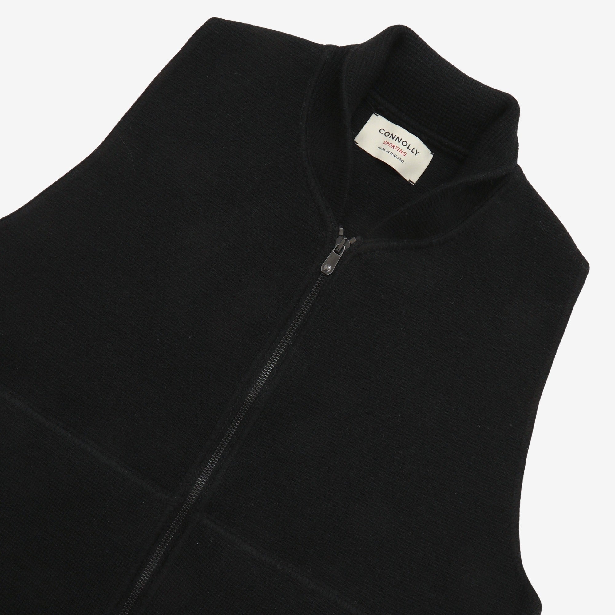 Wool Drop Back Car Vest
