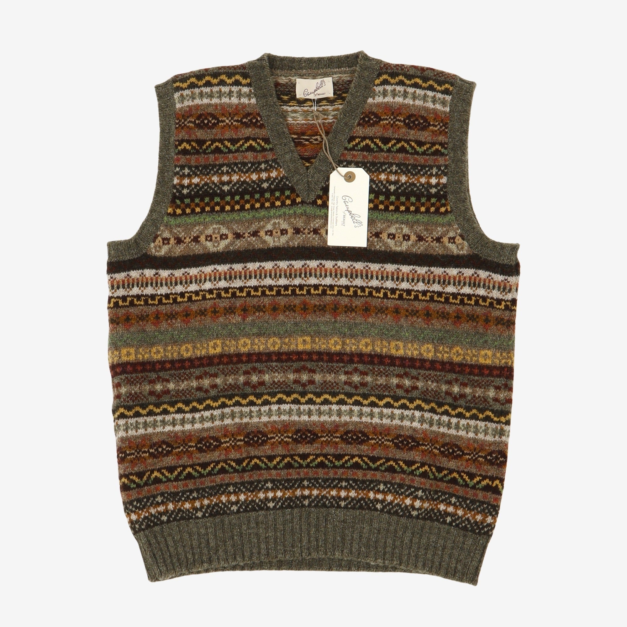 Fairisle Slipover Vest
