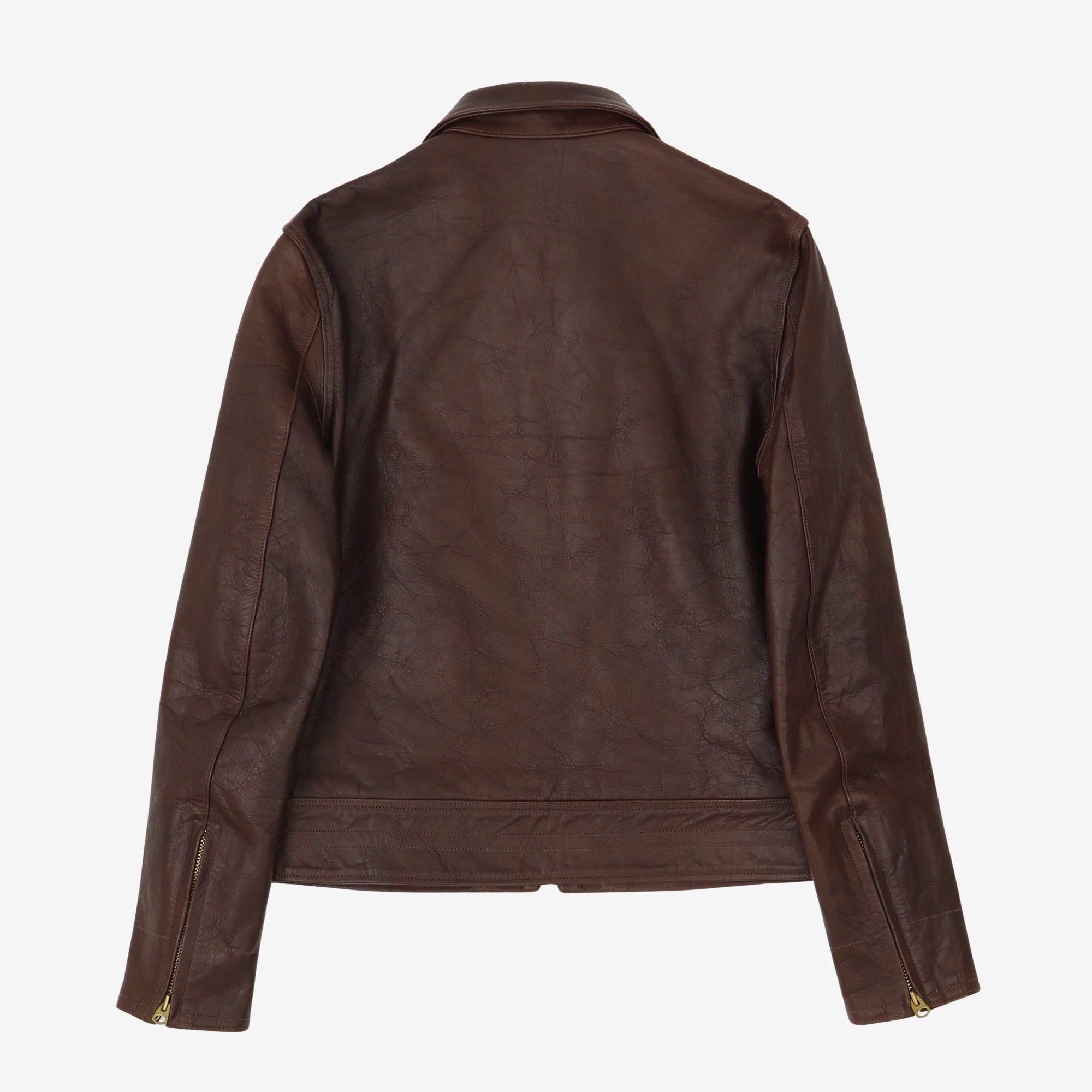 Jack Brown Horsehide Leather Jacket