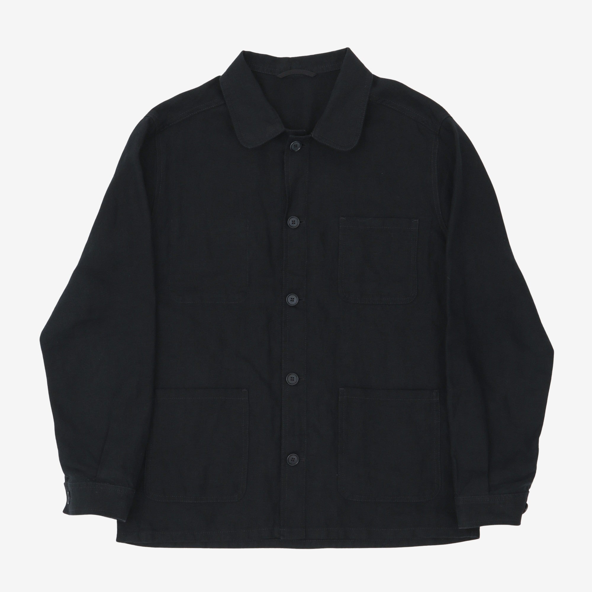 4 Pocket Linen Chore Jacket