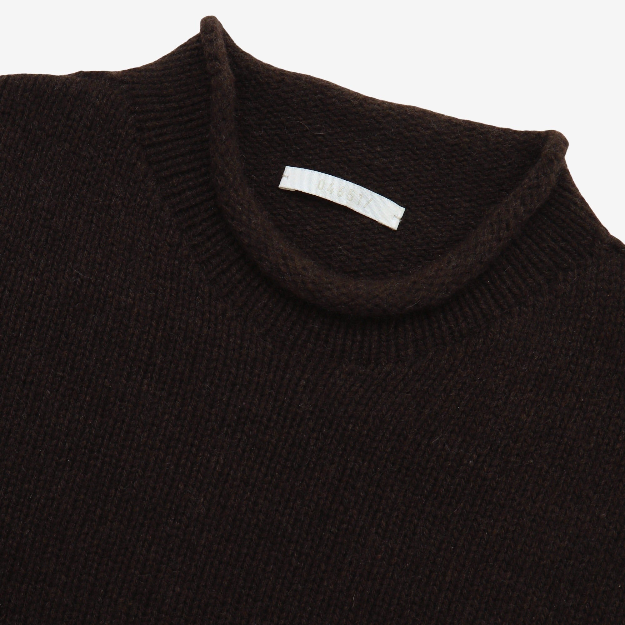 Cashmere Short Roll Neck Jumper