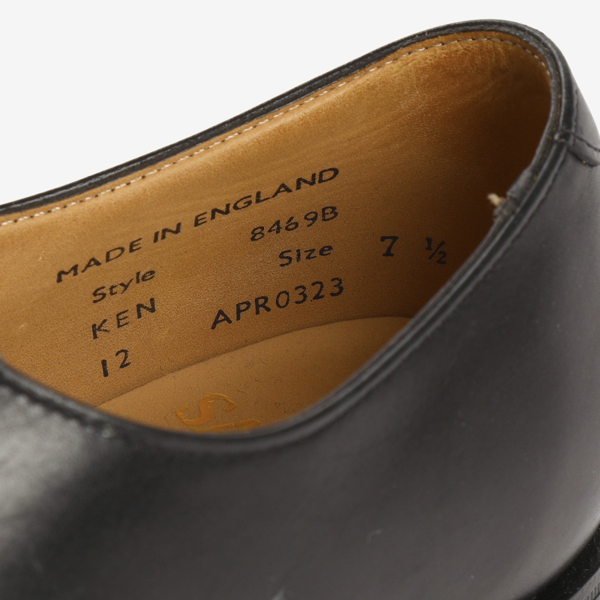 Diplomatic Leather Oxford
