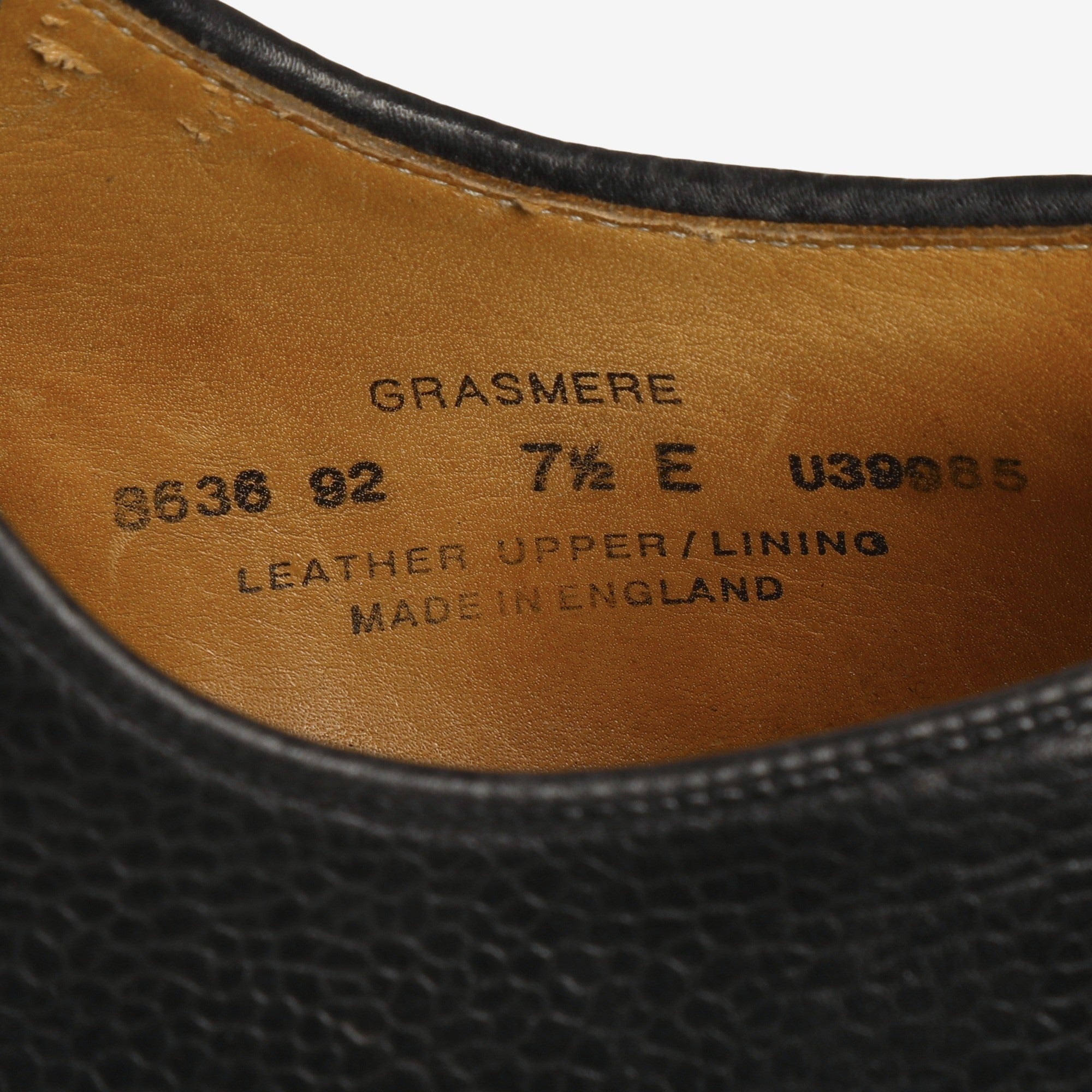 Leather Grasmere Derby