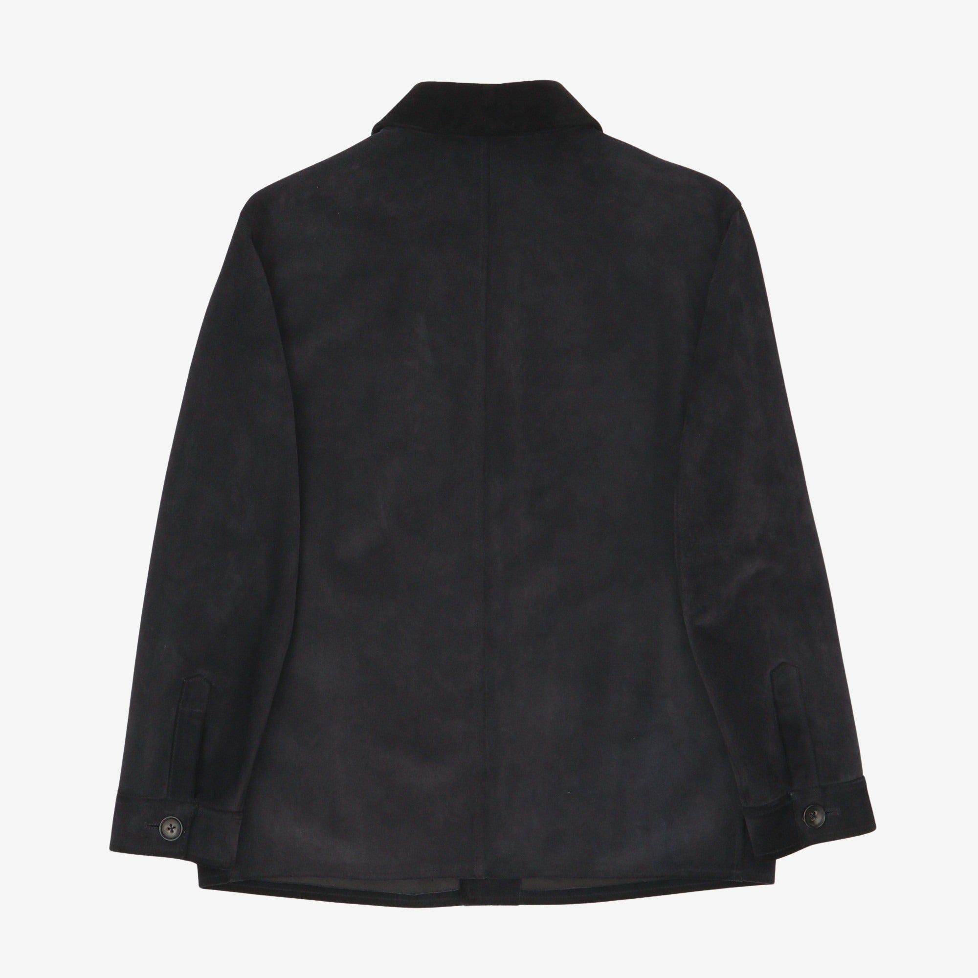 Suede Leather Overshirt