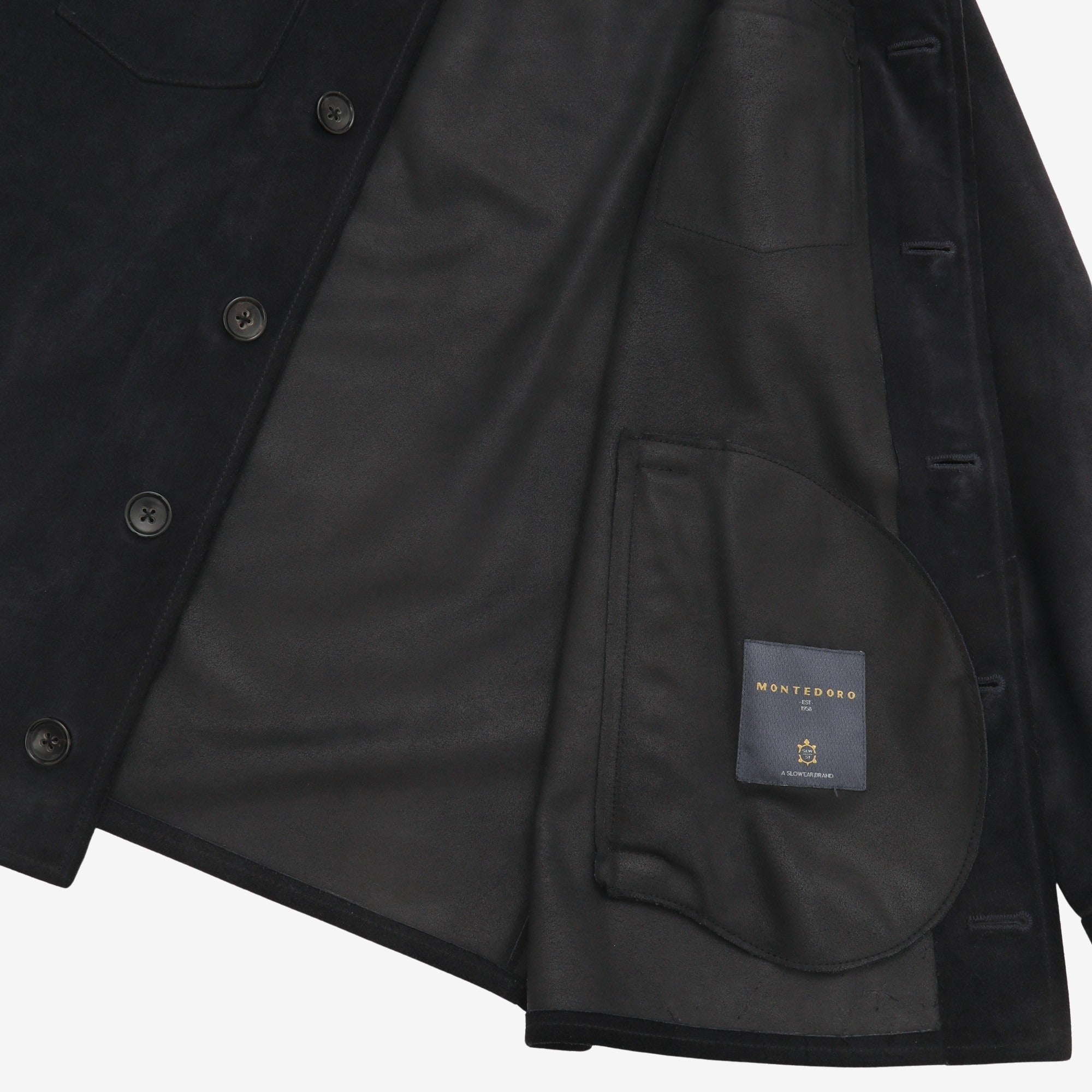 Suede Leather Overshirt