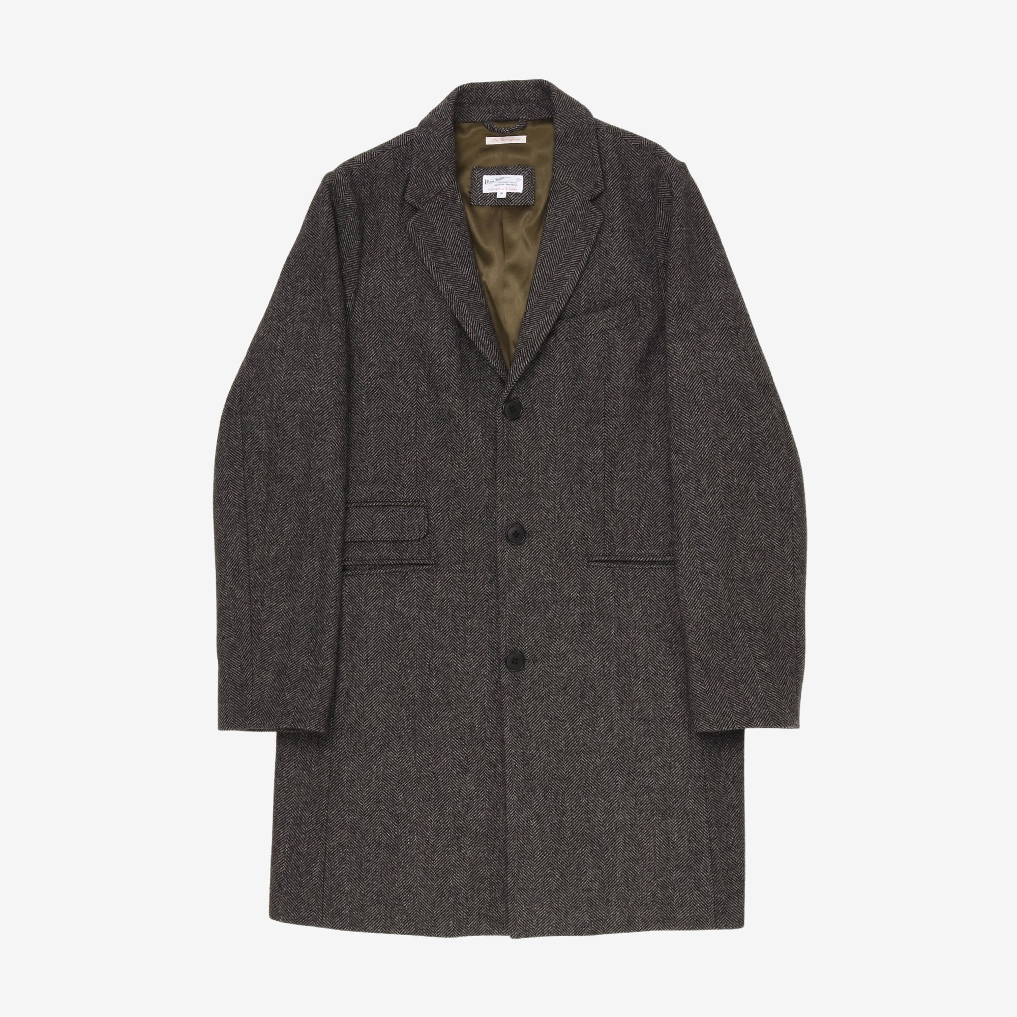 Wool Blend Overcoat