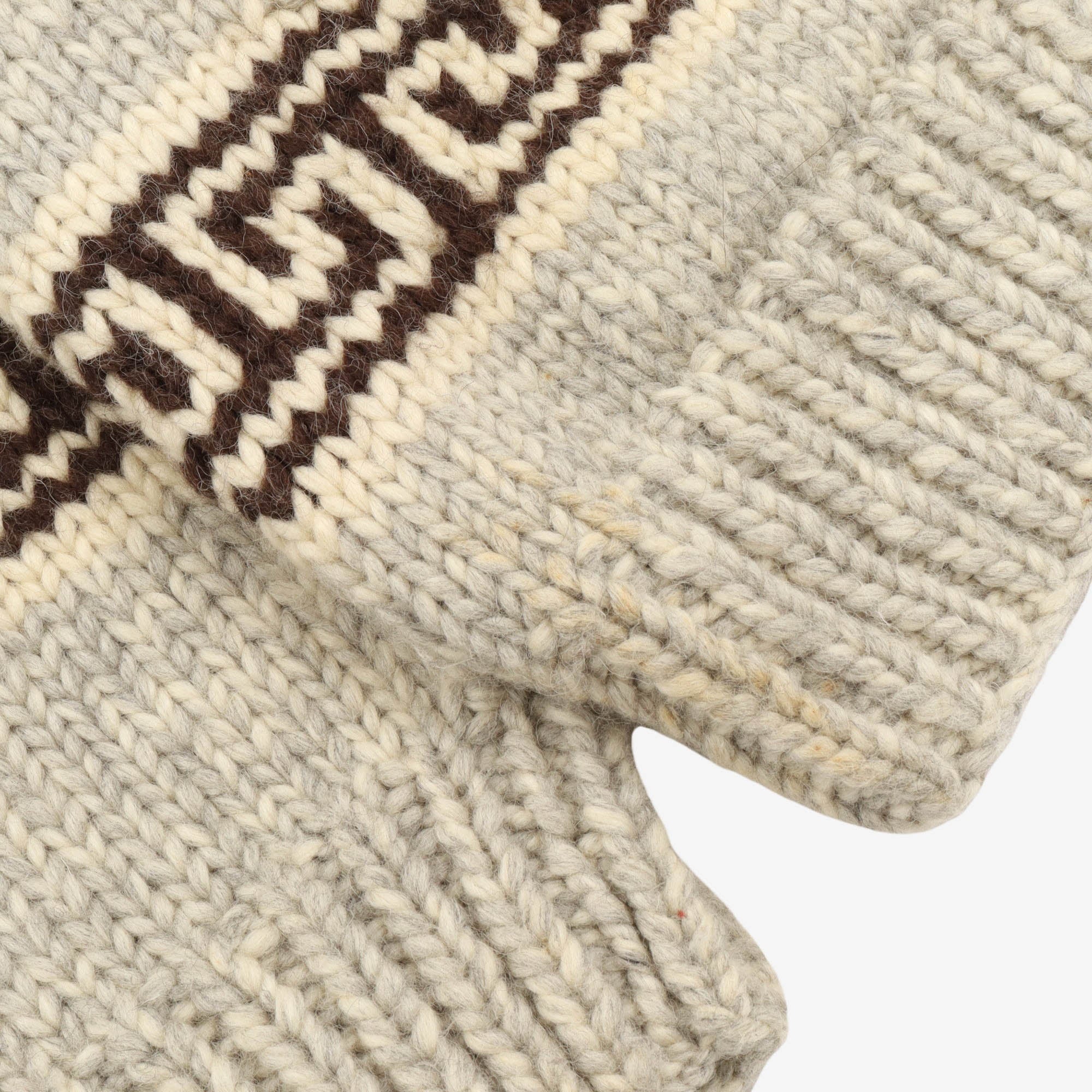 Cowichan Hand-Knit Zip Sweater