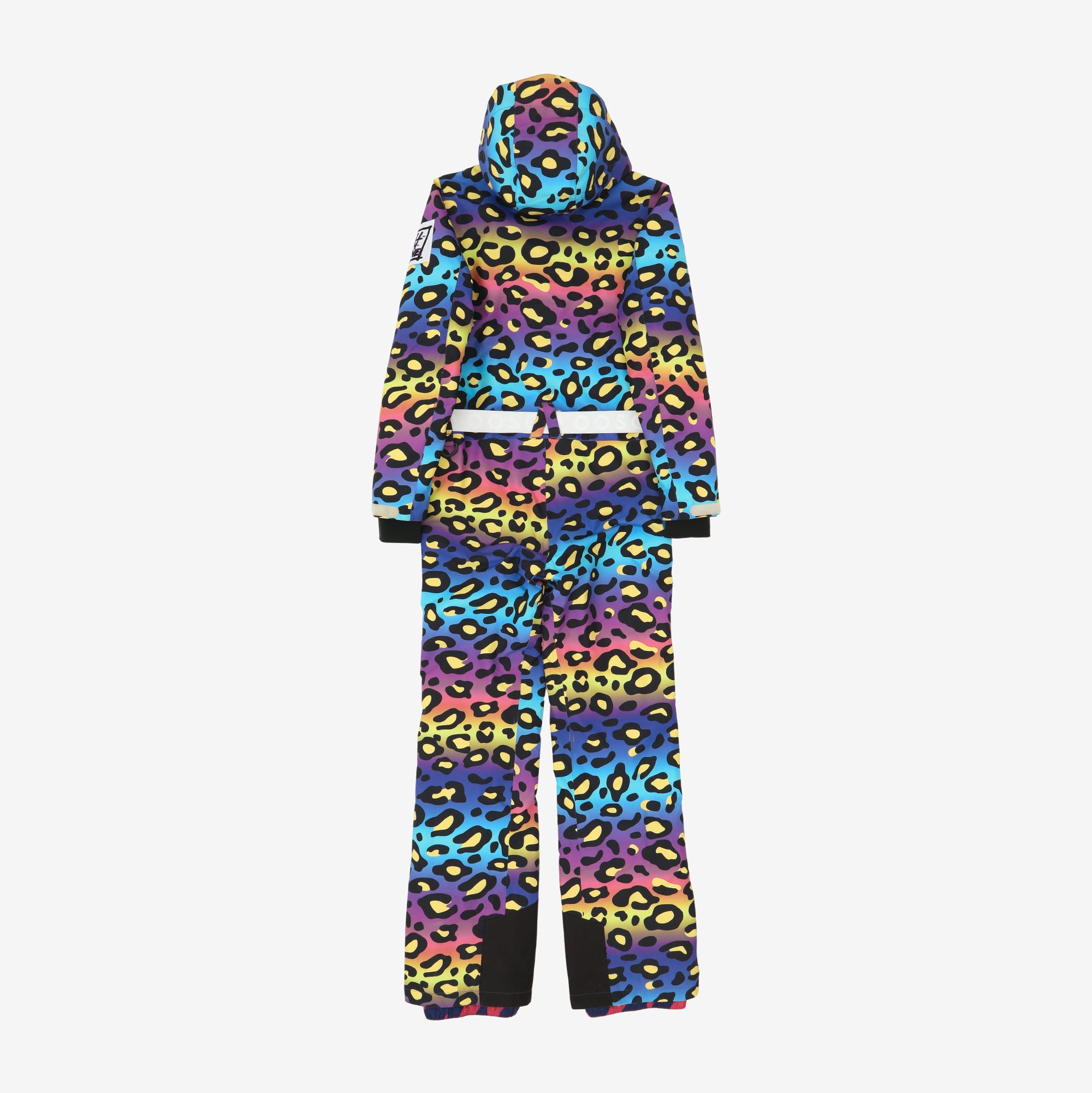 Womens Wavey Leopard Ski Suit