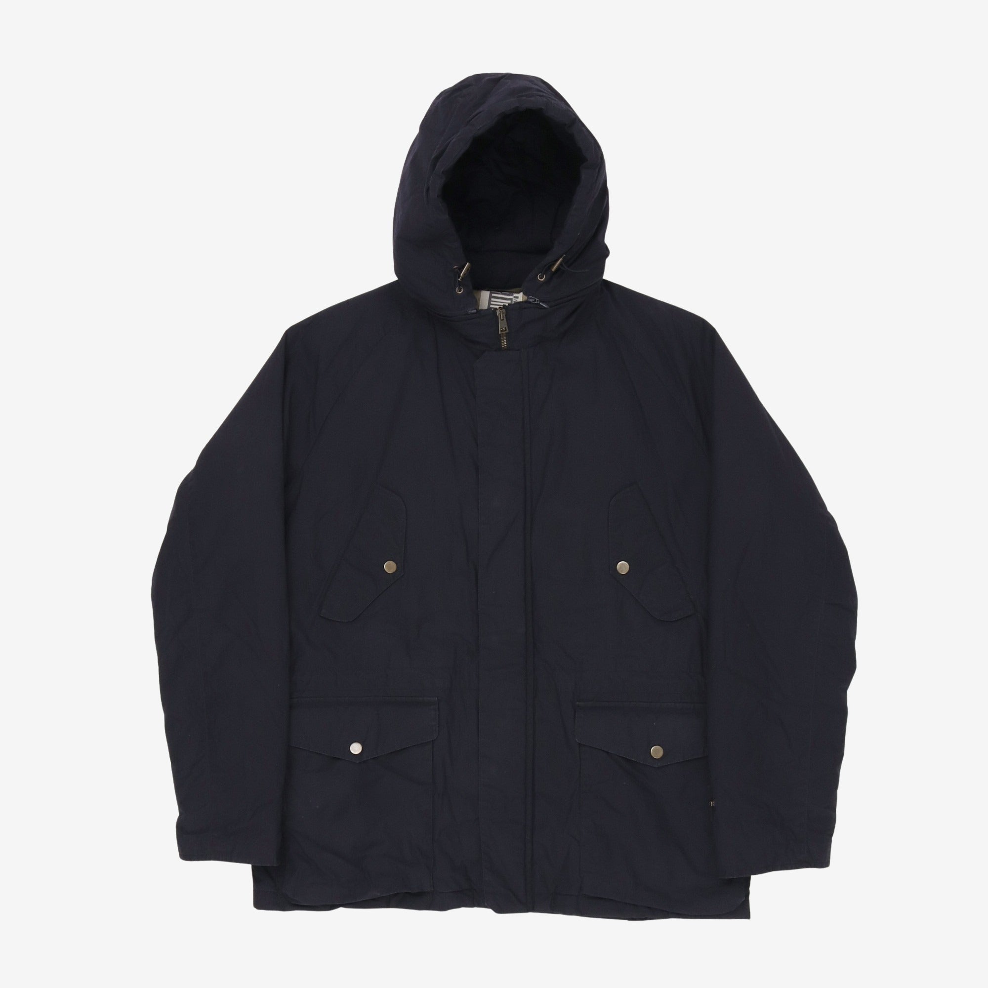 Waxed Cotton Bob Short Parka