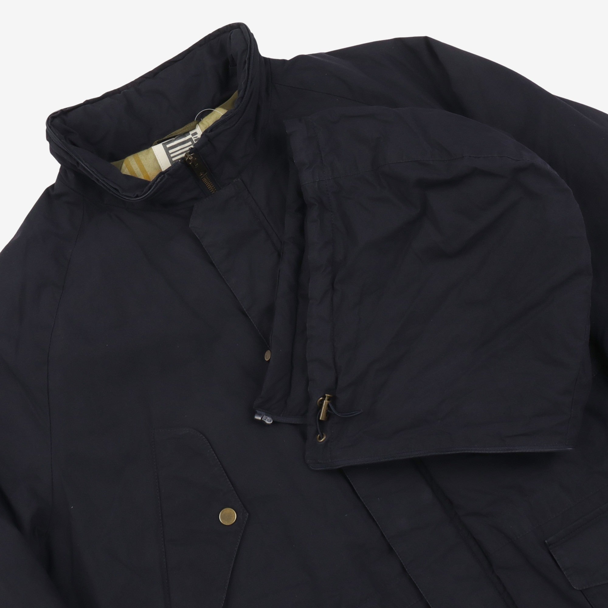 Waxed Cotton Bob Short Parka