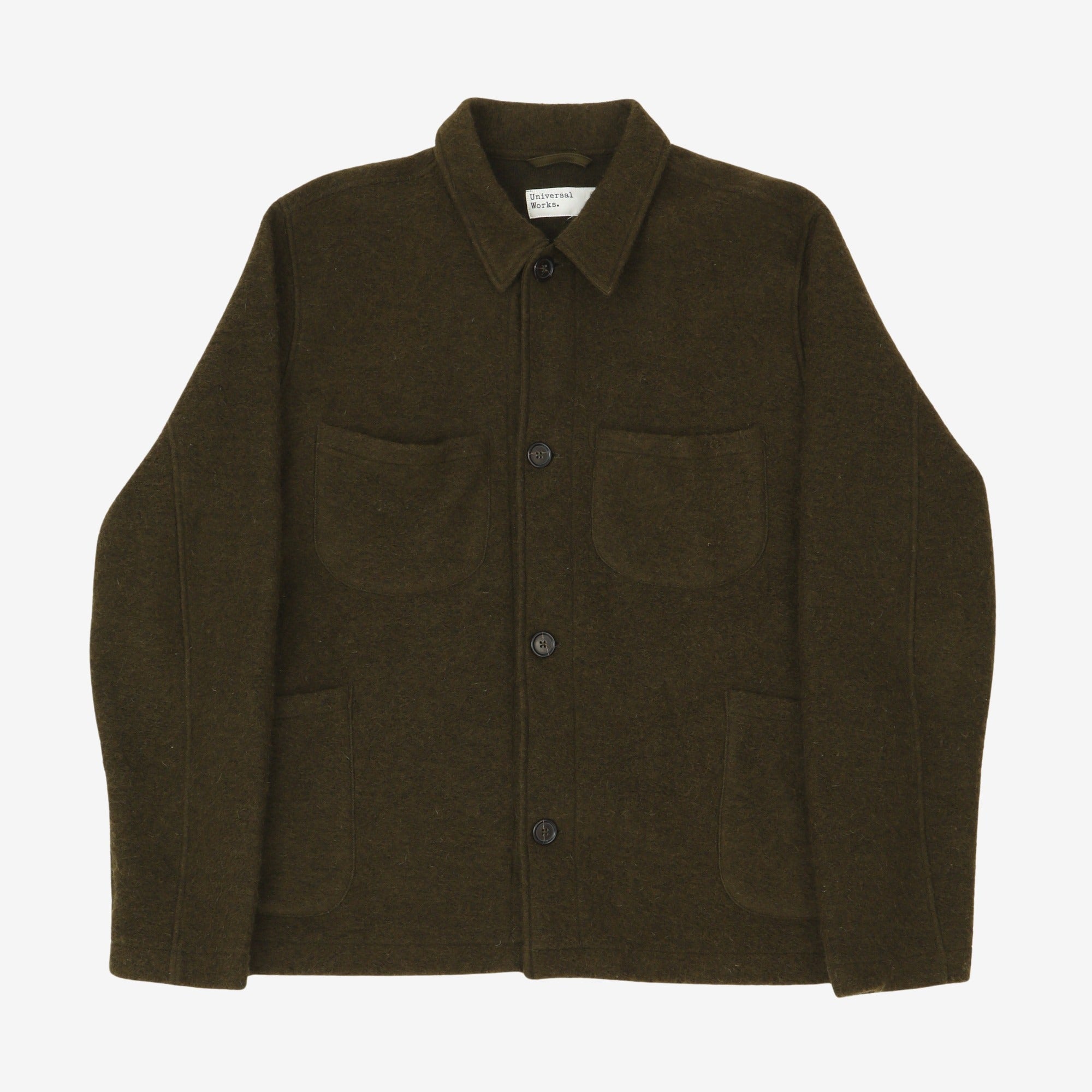 Wool Fleece Lumber Jacket