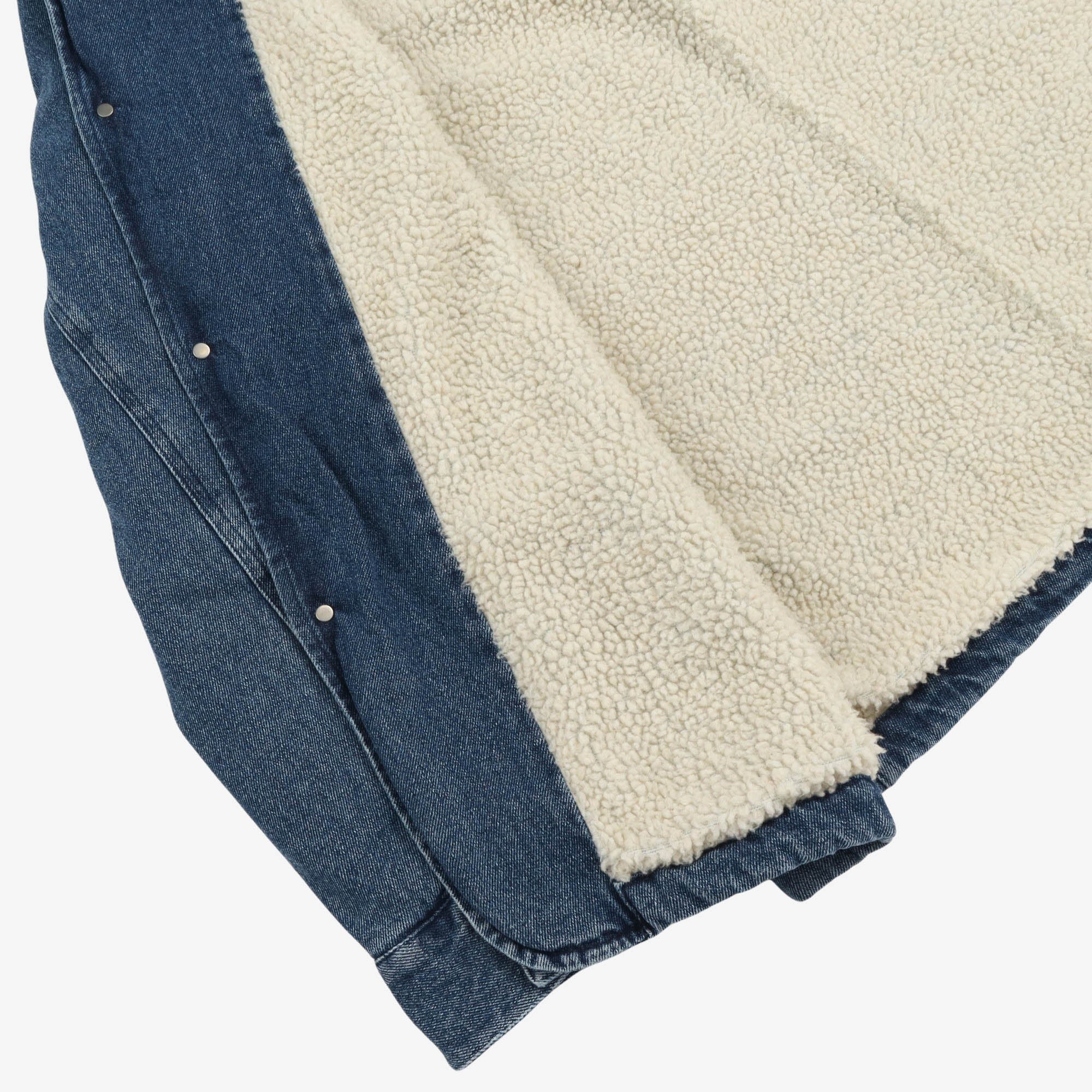 Labura Denim Sherpa Chore Jacket