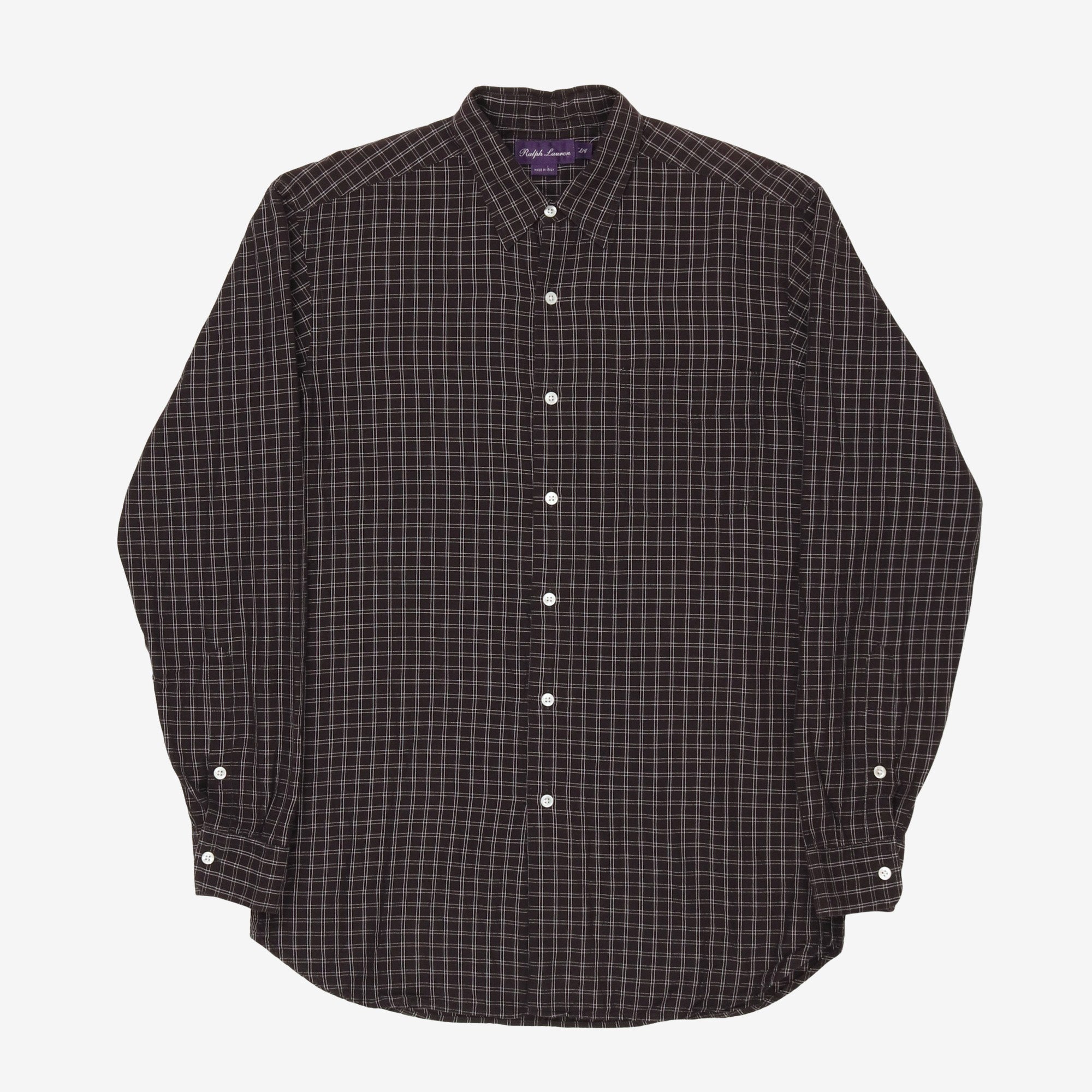 Purple Label Check Shirt