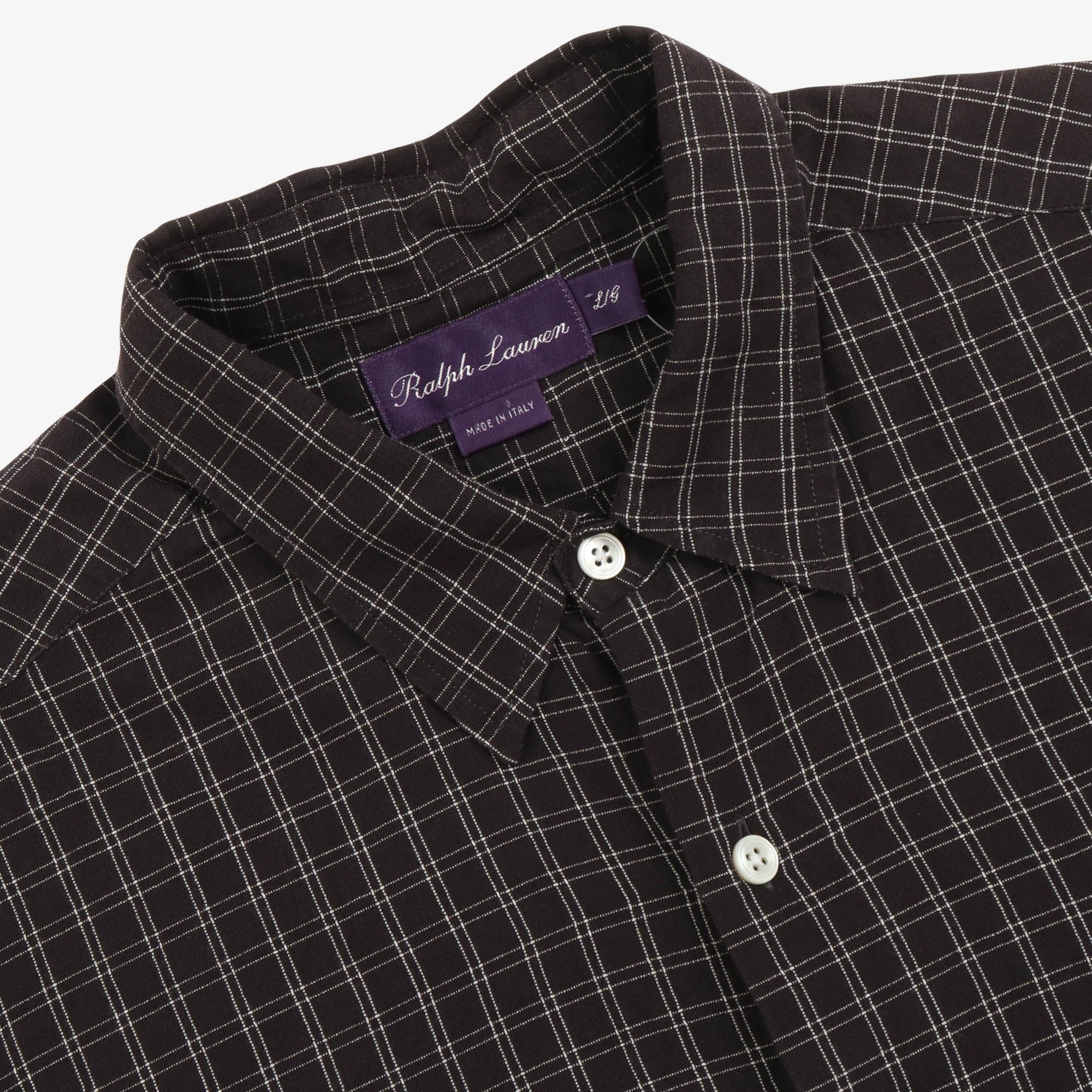 Purple Label Check Shirt