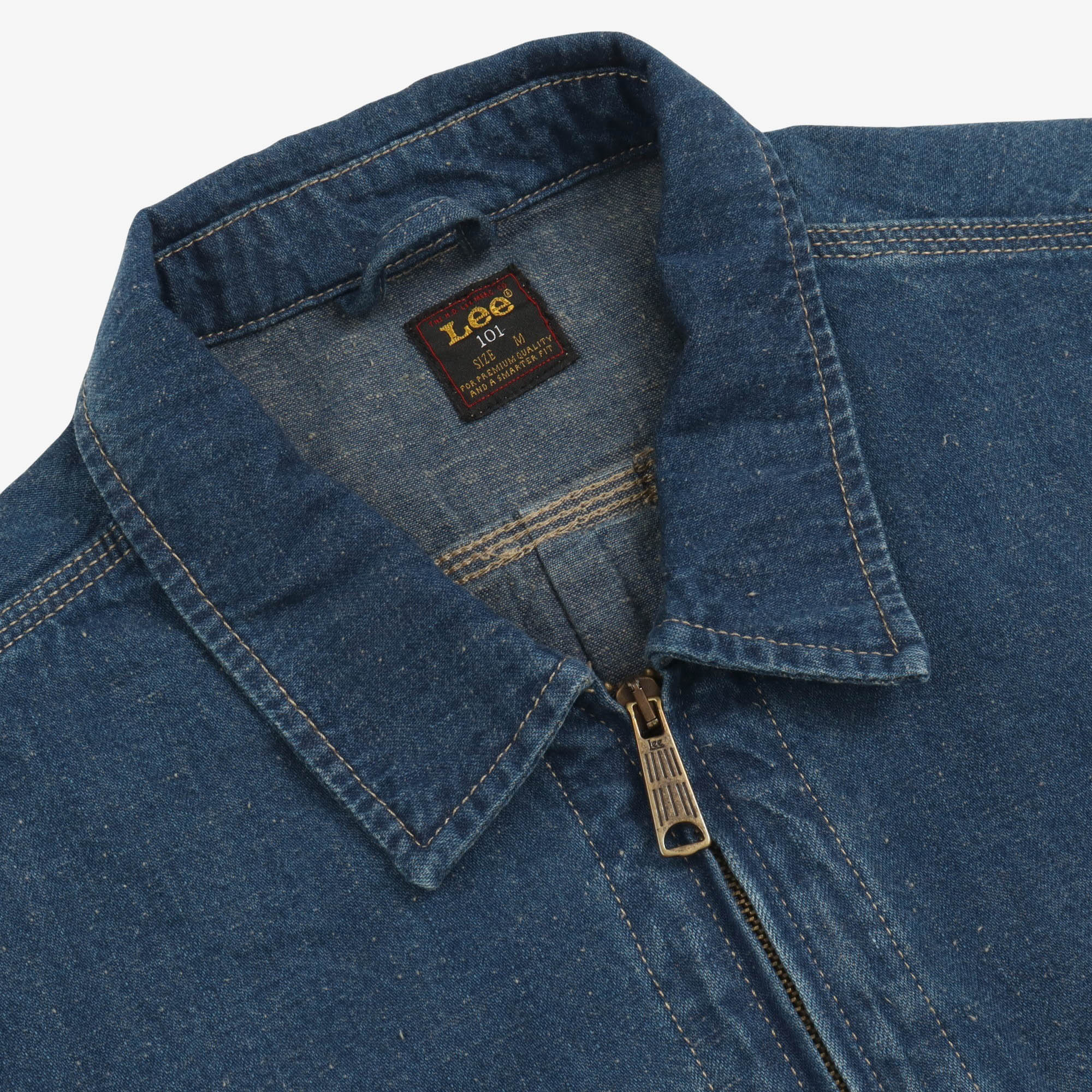 101 First Zip Denim Jacket