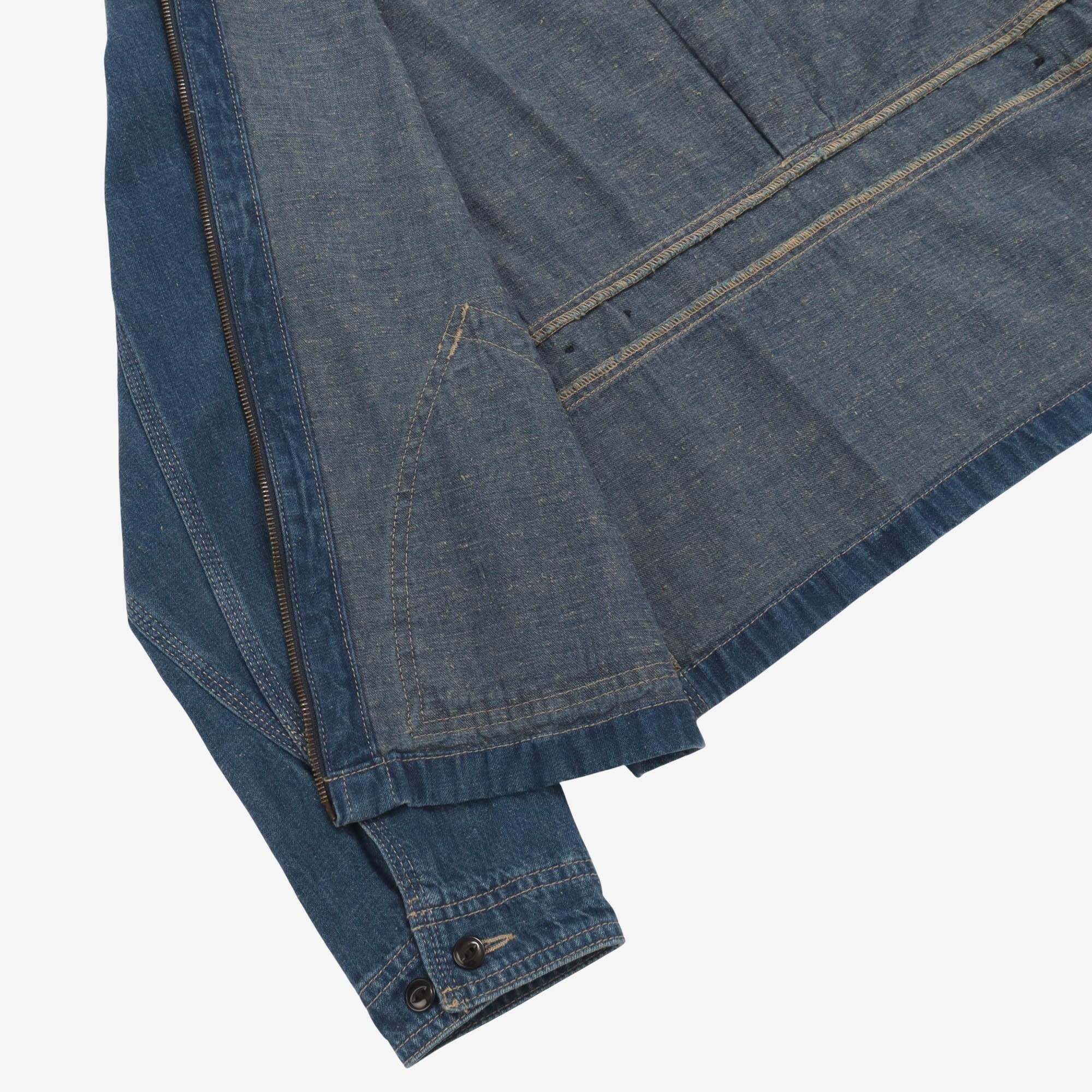 101 First Zip Denim Jacket