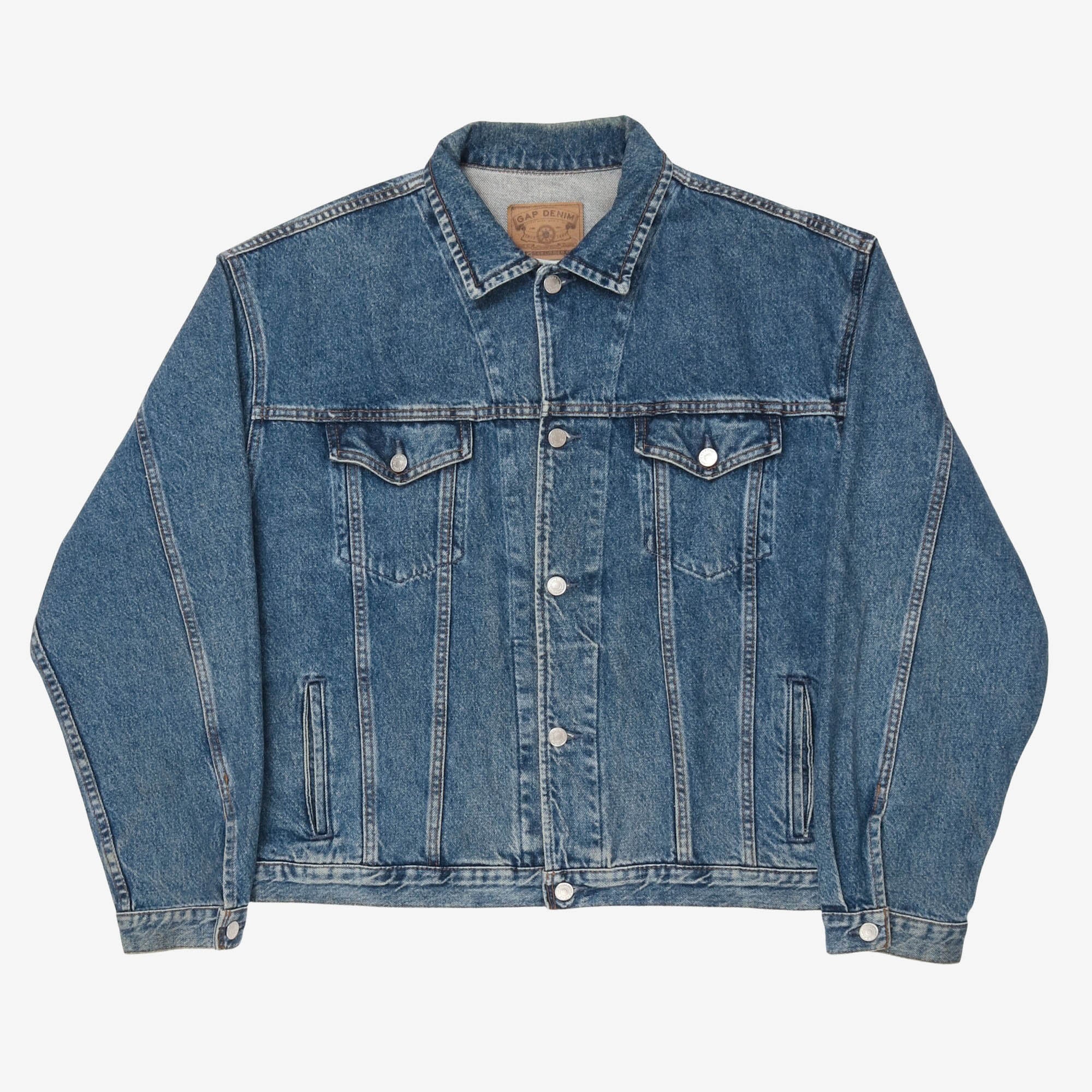 Vintage Denim Trucker Jacket