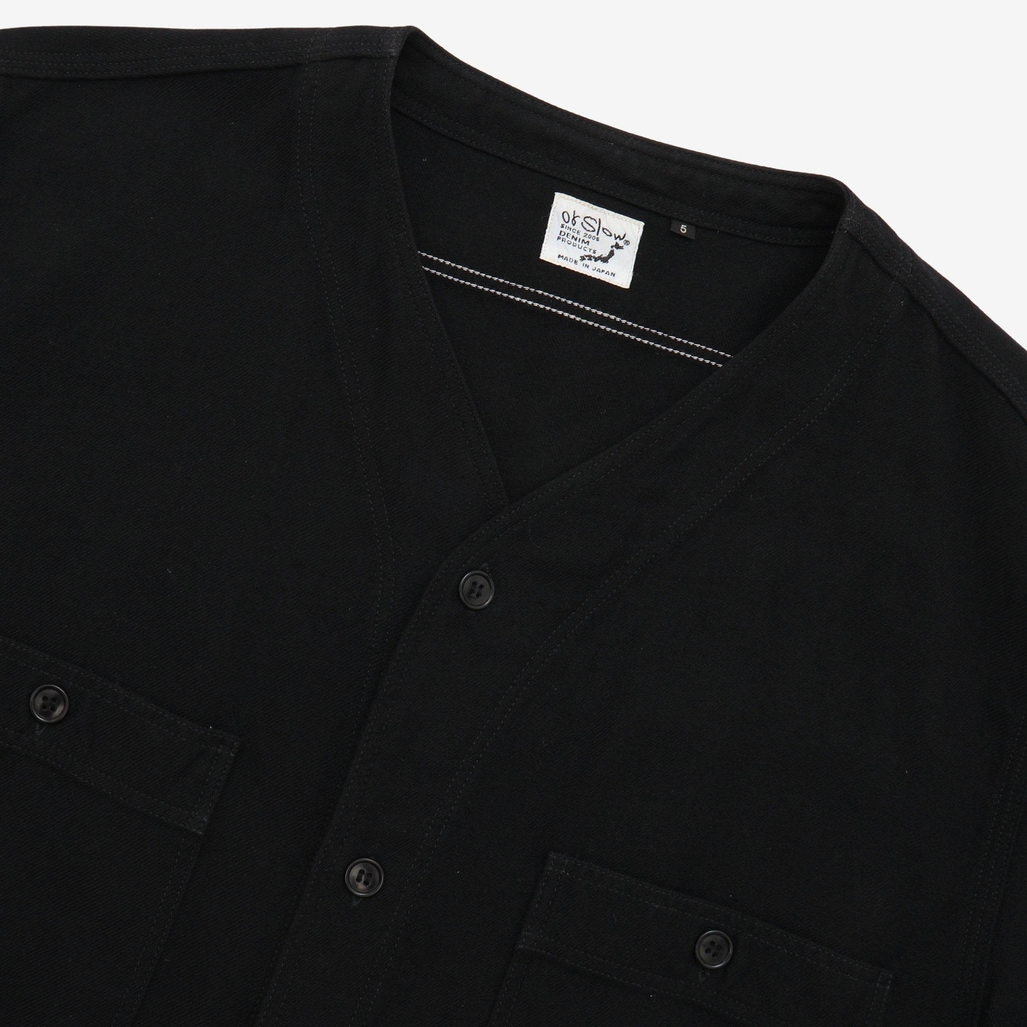 Wool Linen Baseball Shirt