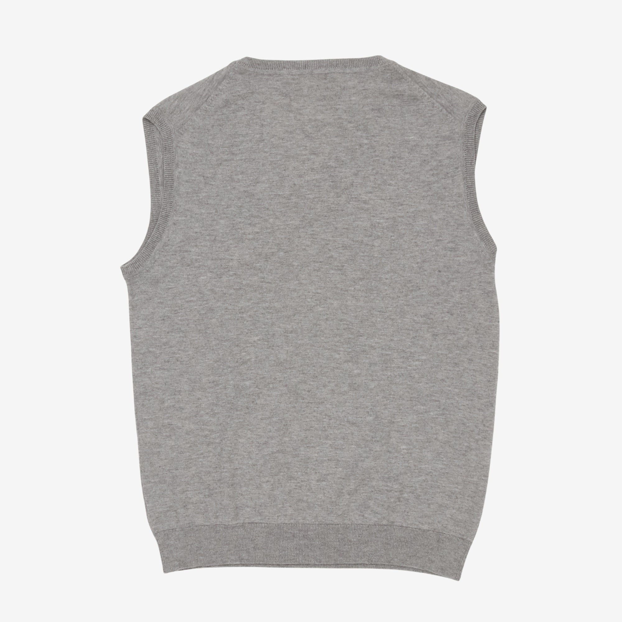 Cashmere V Neck Sleeveless Sweater