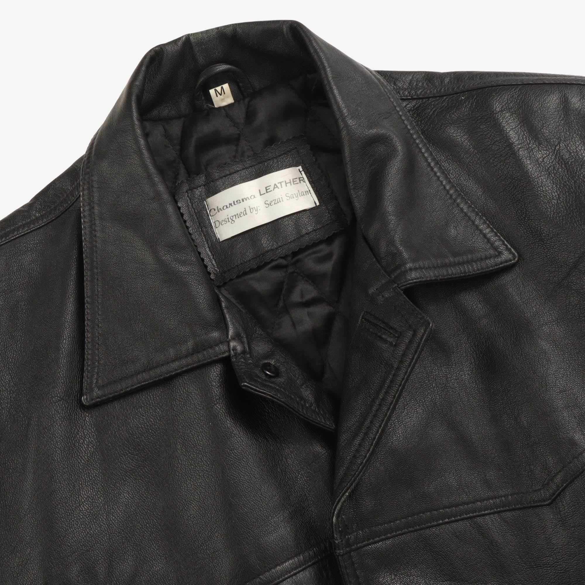 Leather Car Coat
