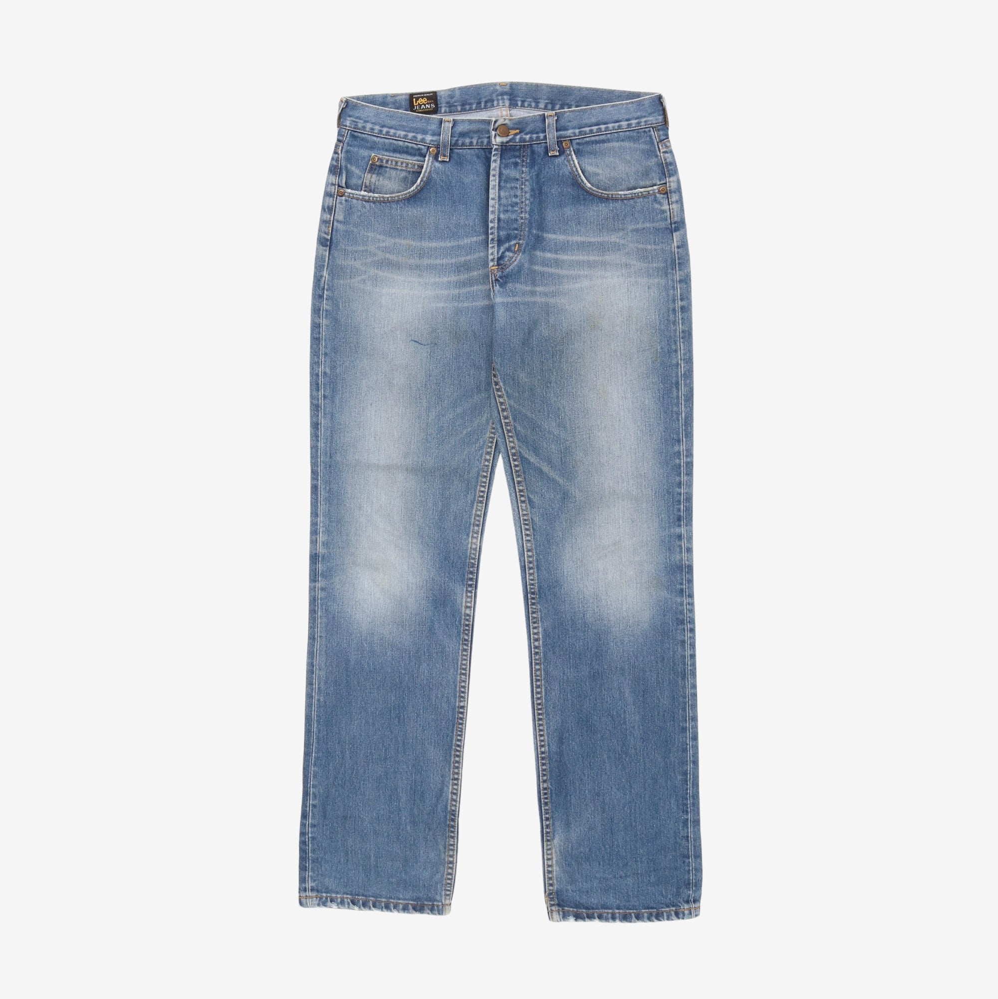 Relaxed Straight Jeans (34W X 33.5L)