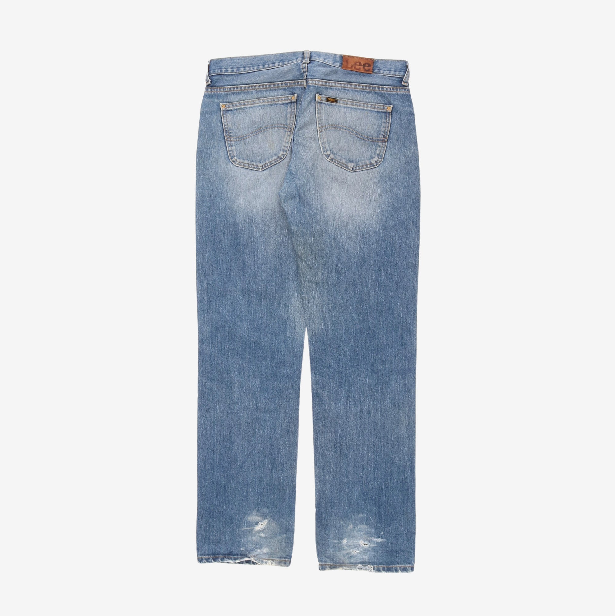 Relaxed Straight Jeans (34W X 33.5L)