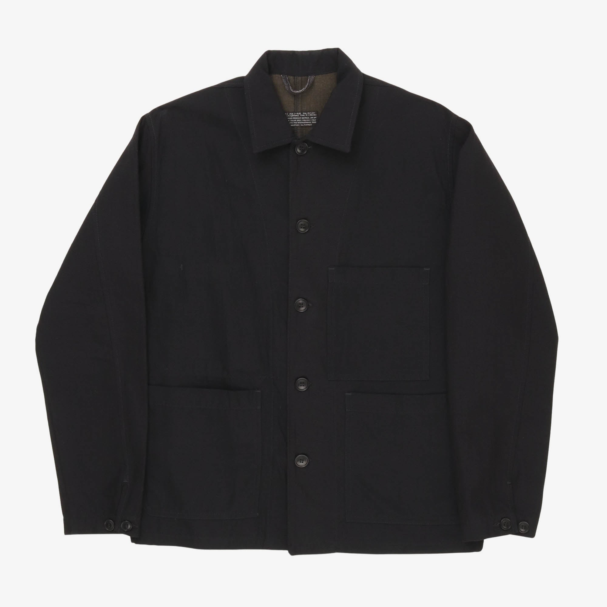 Wool Blend Chore Jacket